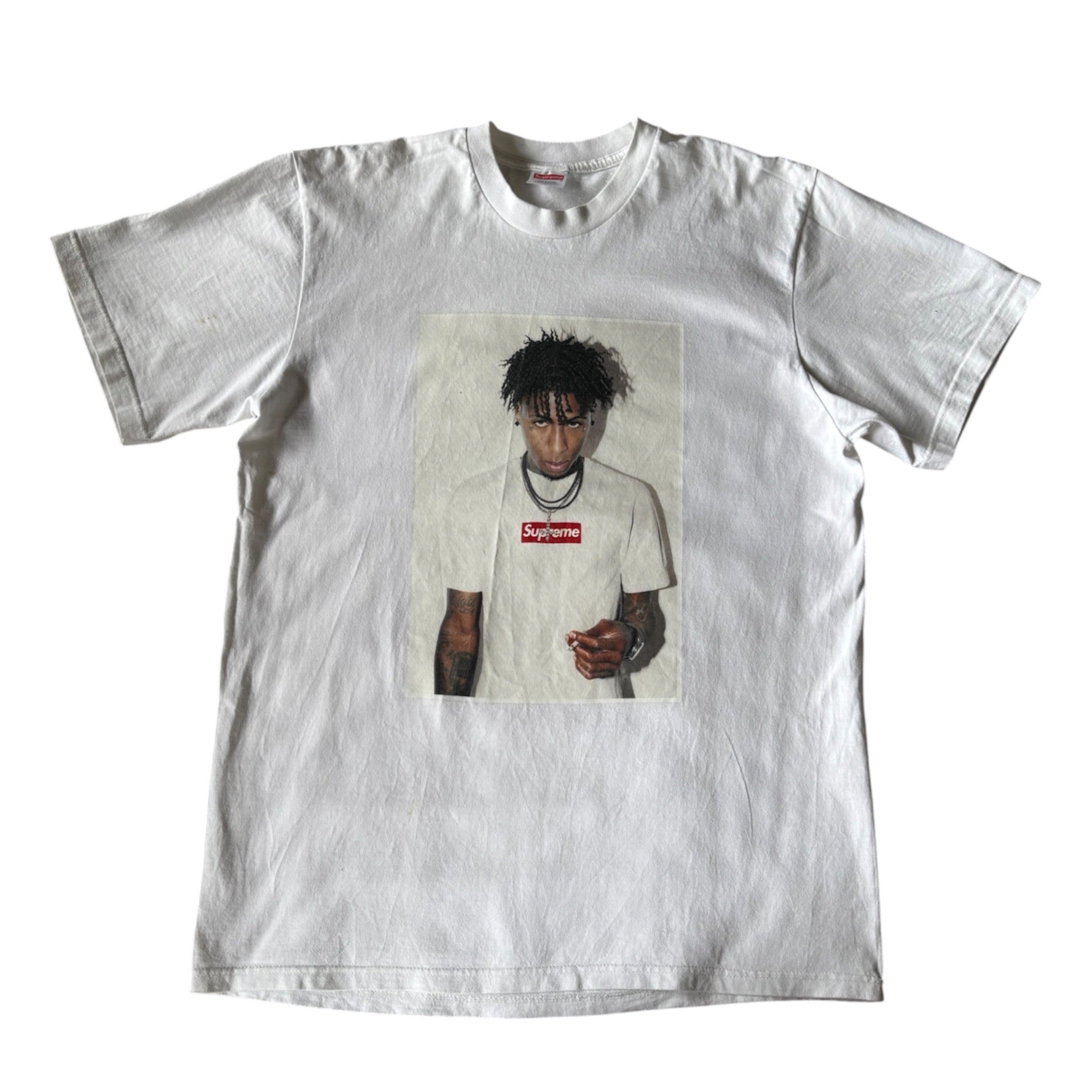Supreme SS23 NBA Youngboy Tee White L | 11000 Archive