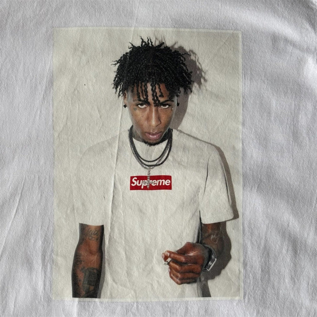 SUPREME SS23 NBA Youngboy Tee White L 2 - 11000 Archive