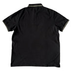 STONE ISLAND AW2014 Slim Fit Black Polo XL