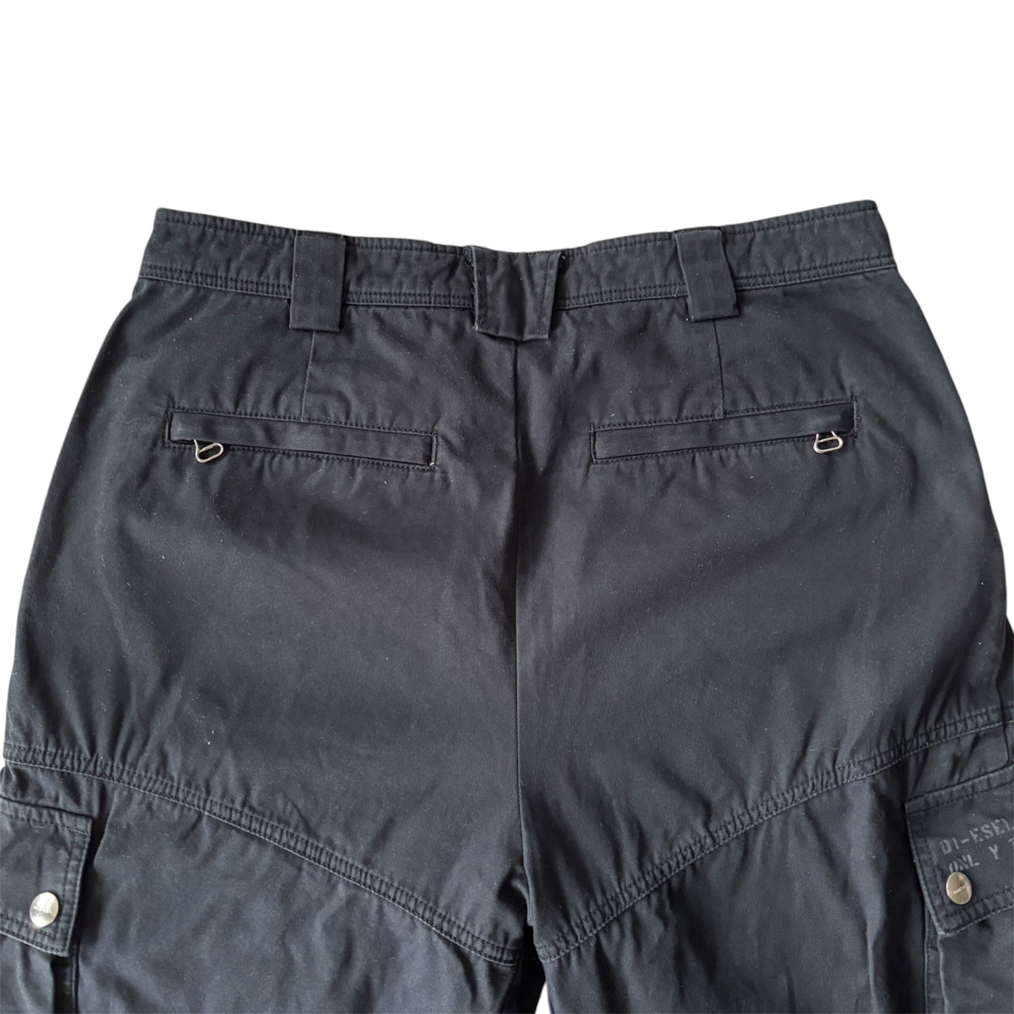 DIESEL P-Bartoon-A Cargo Pants Black W31