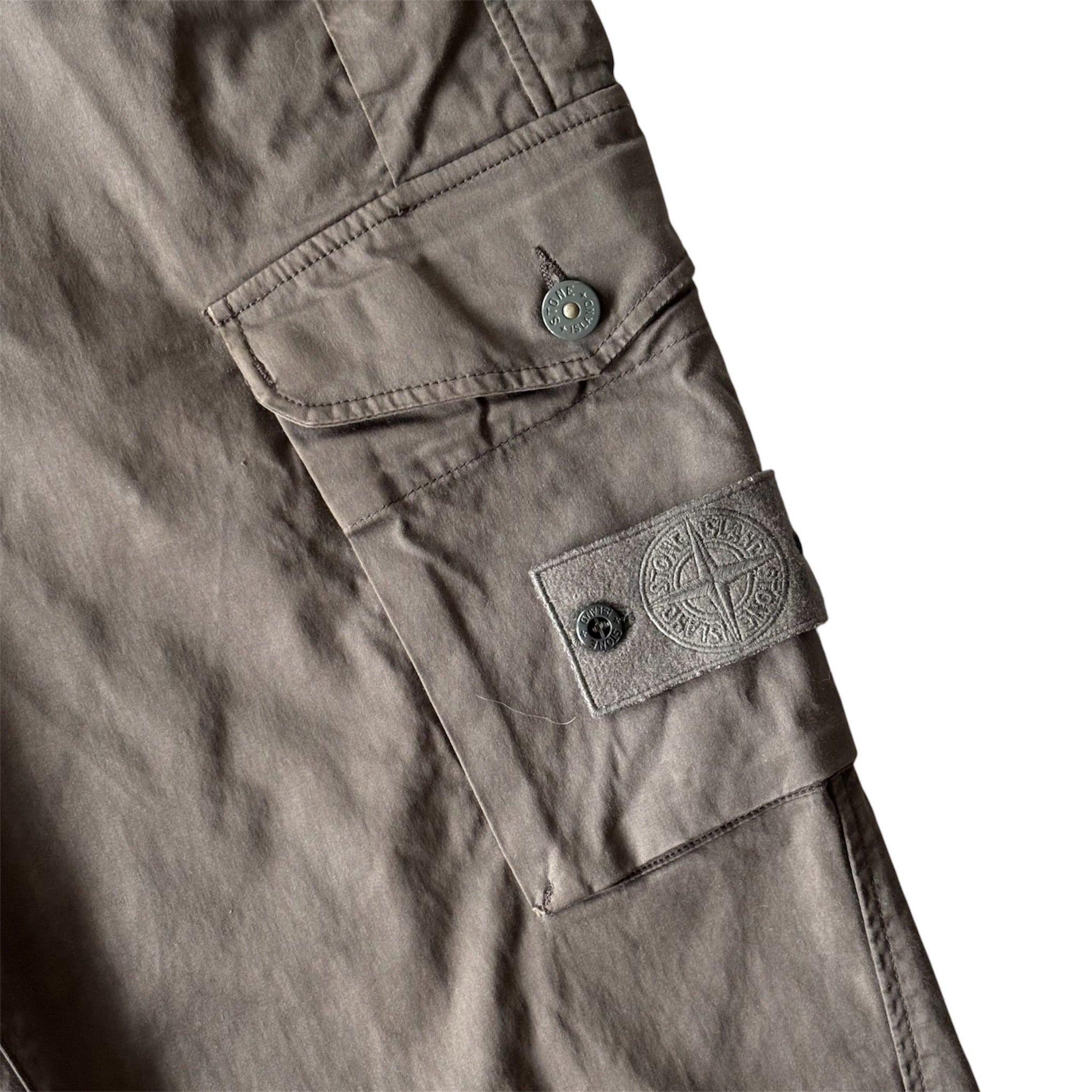 STONE ISLAND AW2020 Ghost Piece 5-Pockets Anthracite Pants W32.