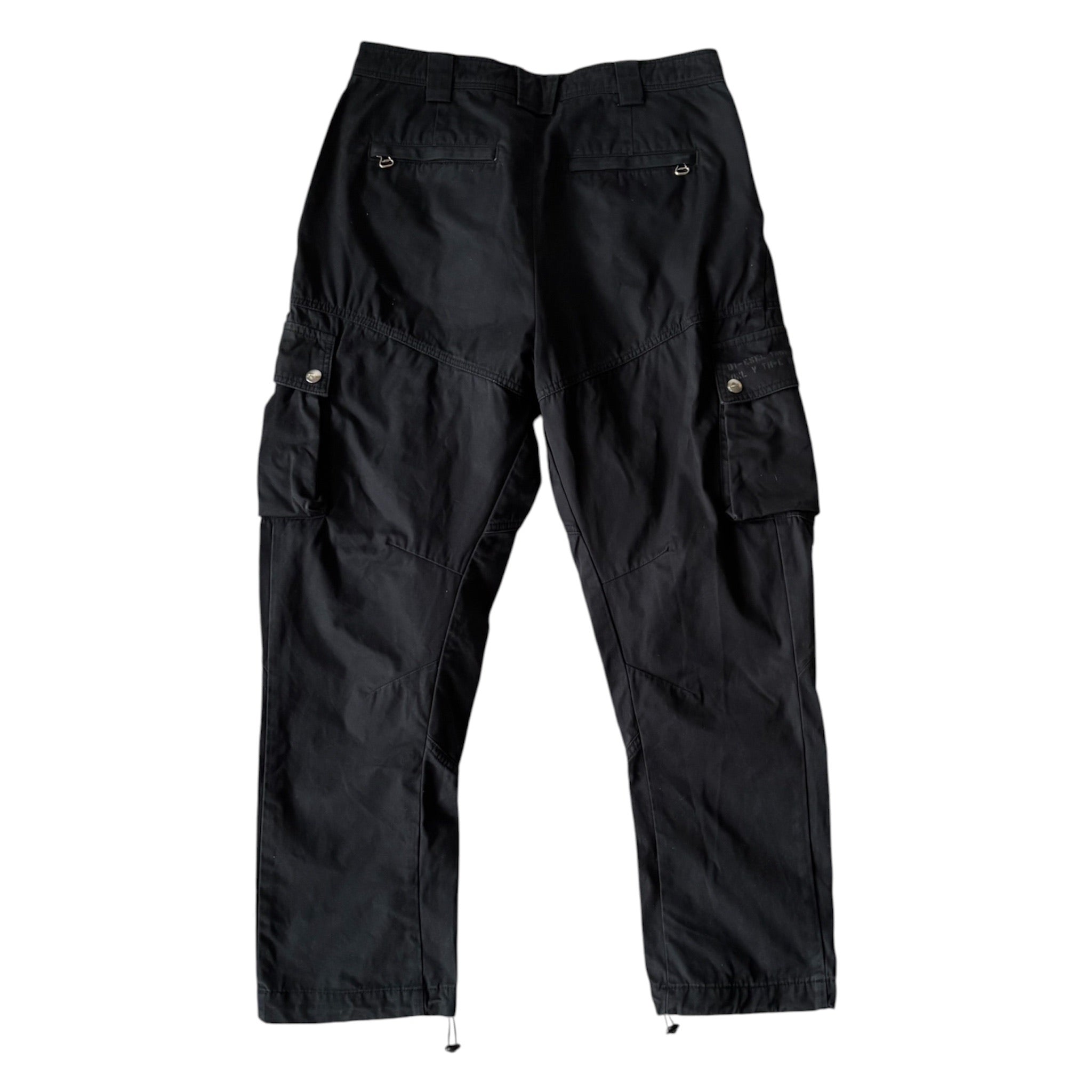 DIESEL P-Bartoon-A Cargo Pants Black W31