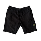 STONE ISLAND SS2020 Black Cotton Shorts L