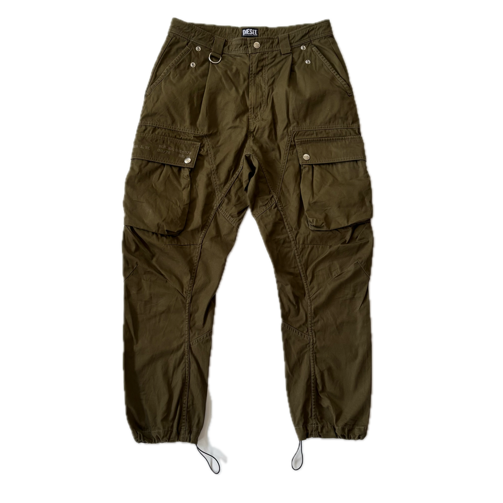 DIESEL P-Bartoon-A Cargo Pants Olive W31