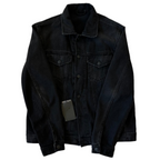 DIESEL Dark Wash Denim Nhill Jacket L