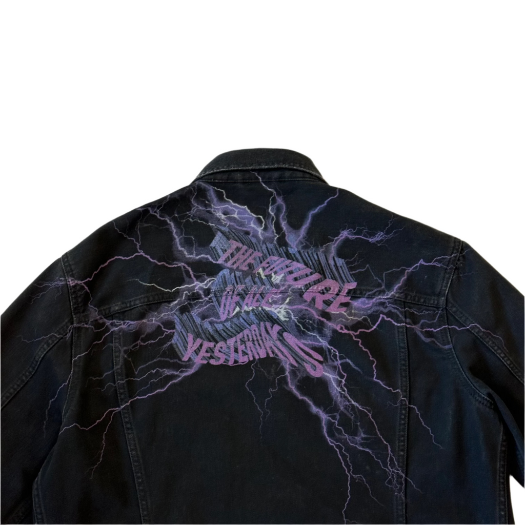 DIESEL Dark wash denim jacket