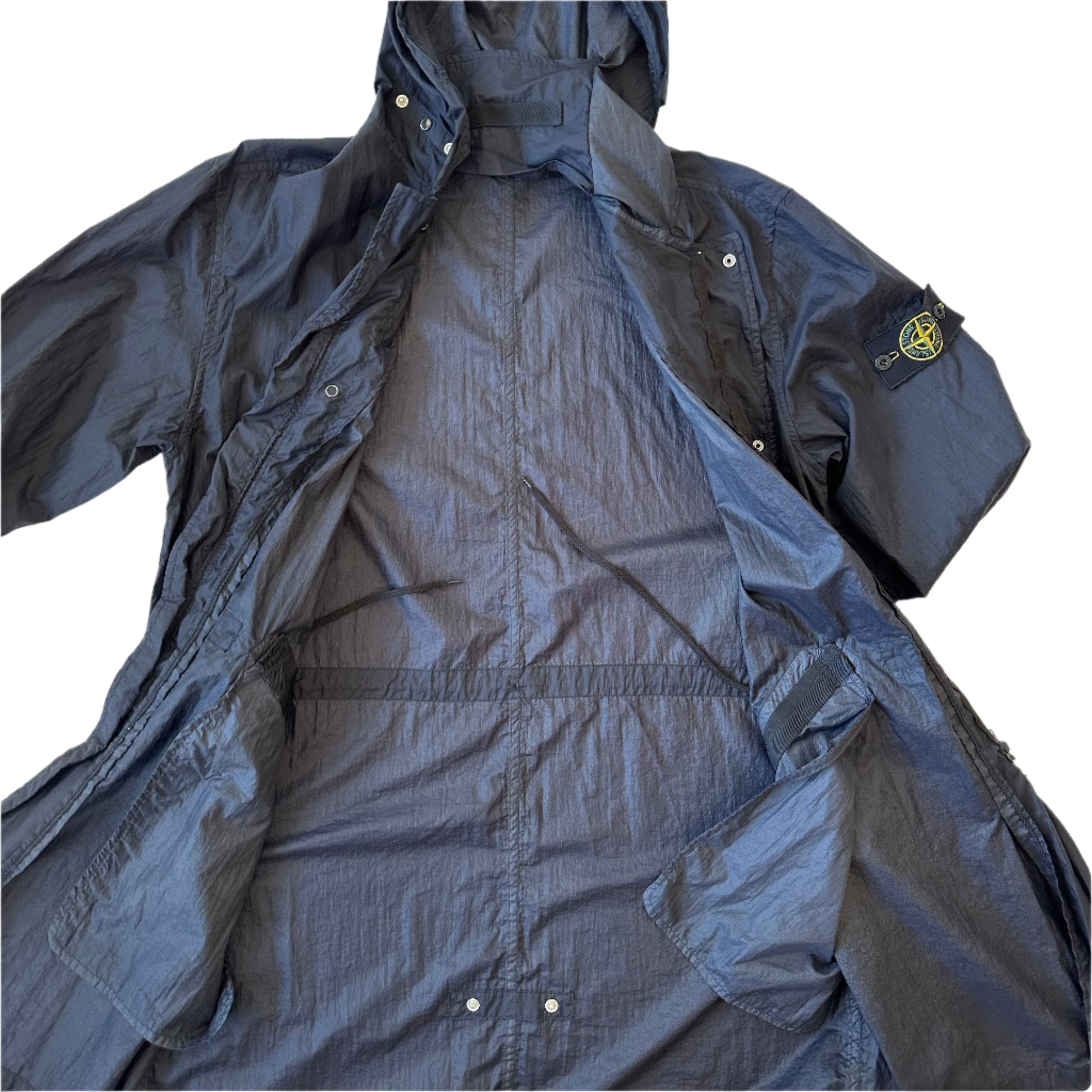 STONE ISLAND SS2005 Mesh Tab Nylon Coat L