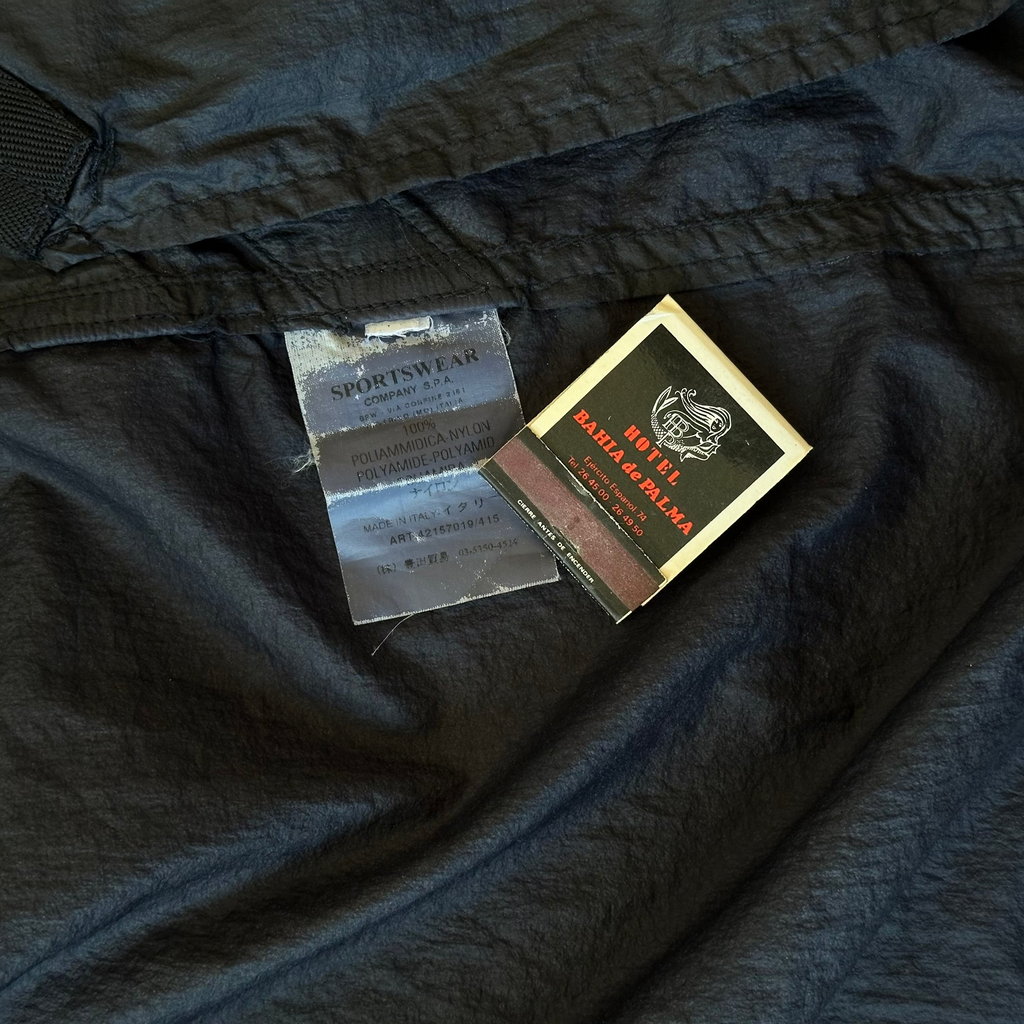 STONE ISLAND SS2005 Mesh Tab Nylon Coat L