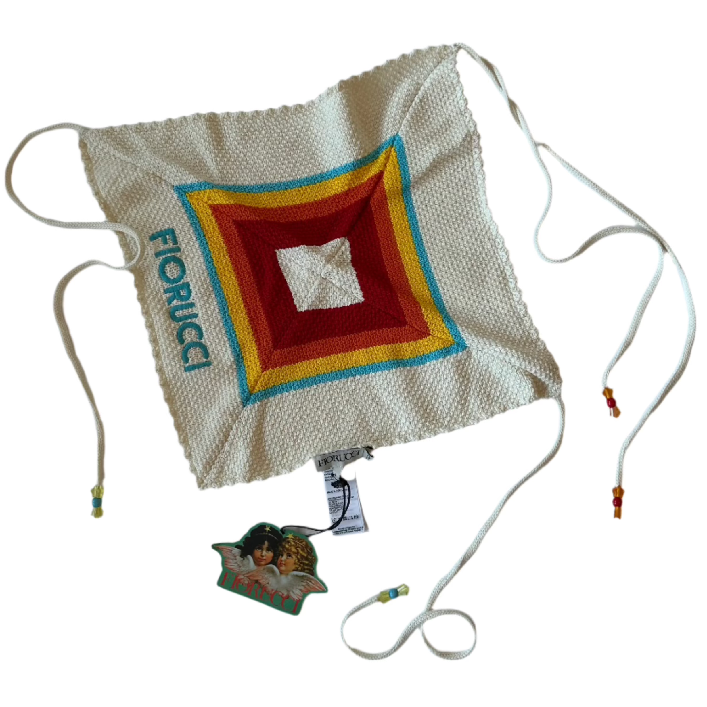 FIORUCCI Desert Rise Crochet Bandana Top L