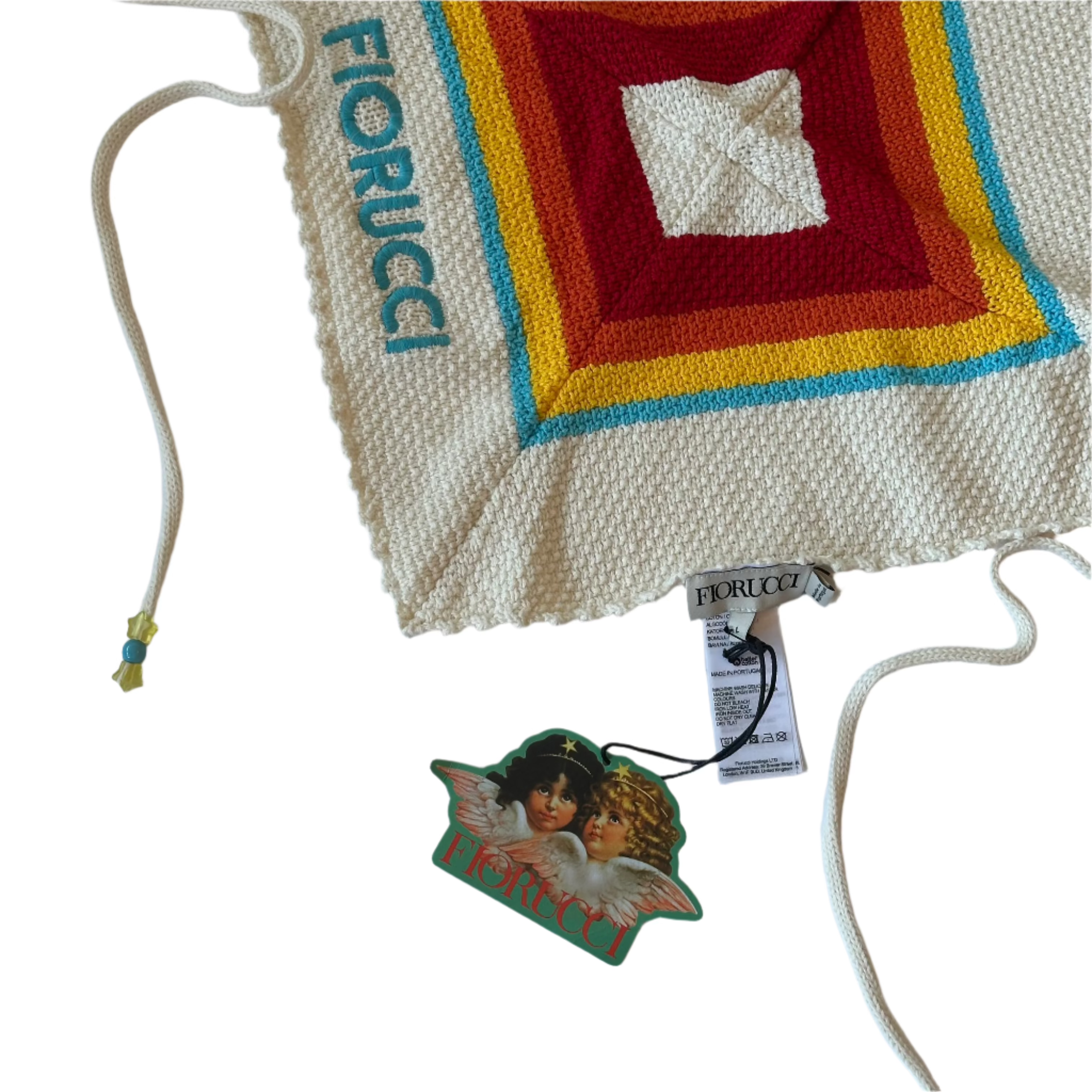 FIORUCCI Desert Rise Crochet Bandana Top L