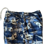 PALM ANGELS Sharks Easy Wide-Leg Trousers M