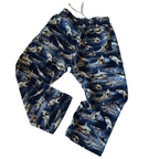 PALM ANGELS Sharks Easy Wide-Leg Trousers M