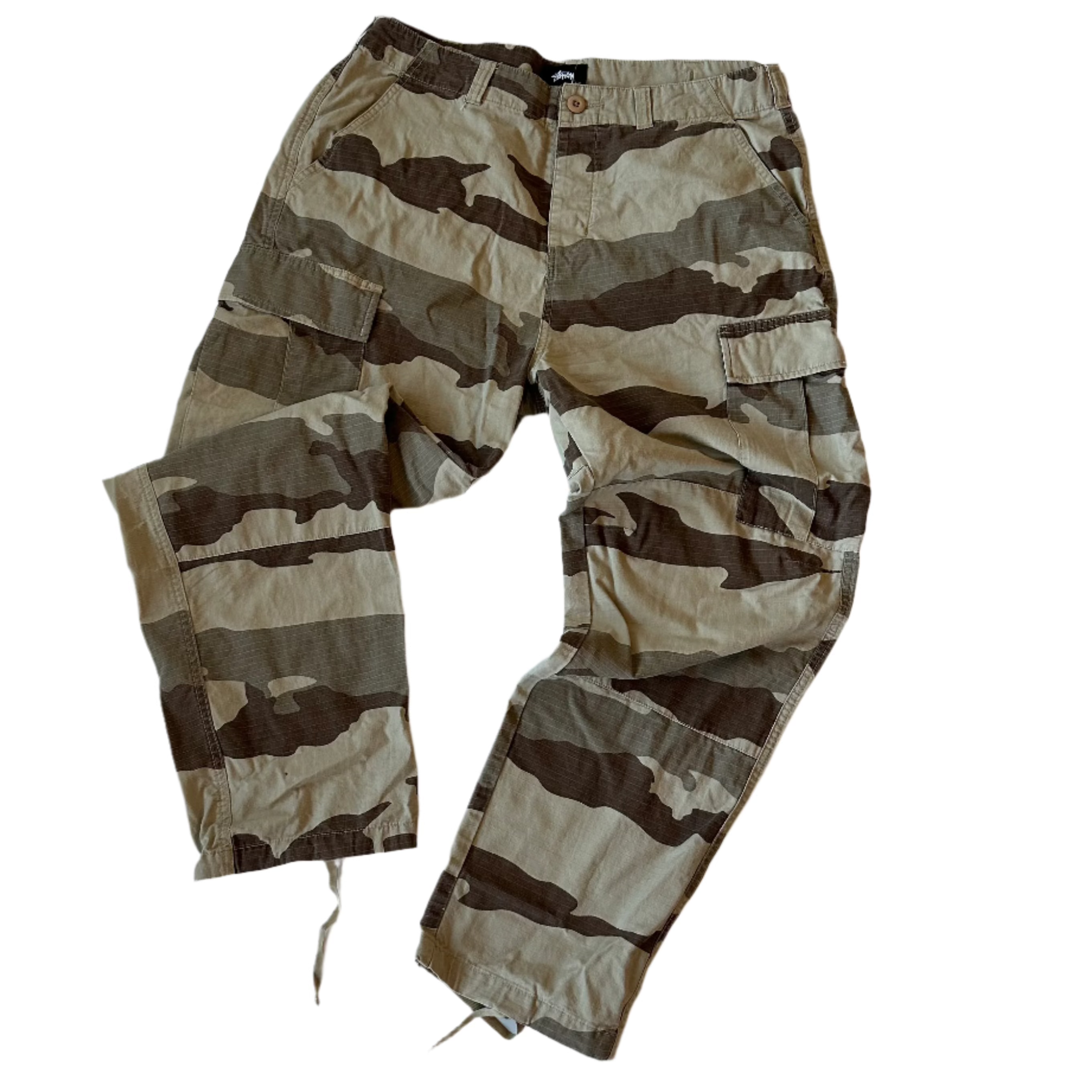 STUSSY Army Camo Pants W32