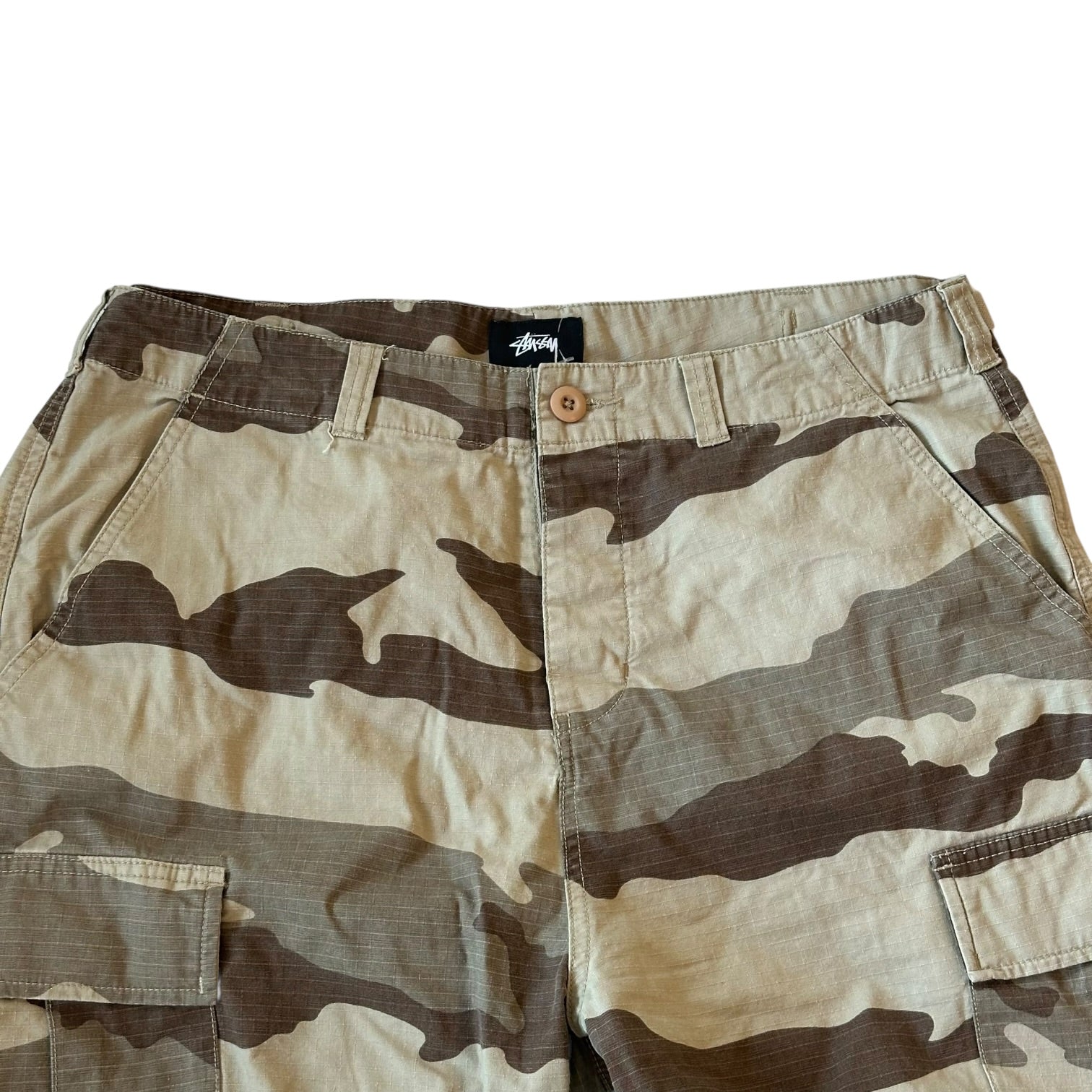 STUSSY Army Camo Pants W32.