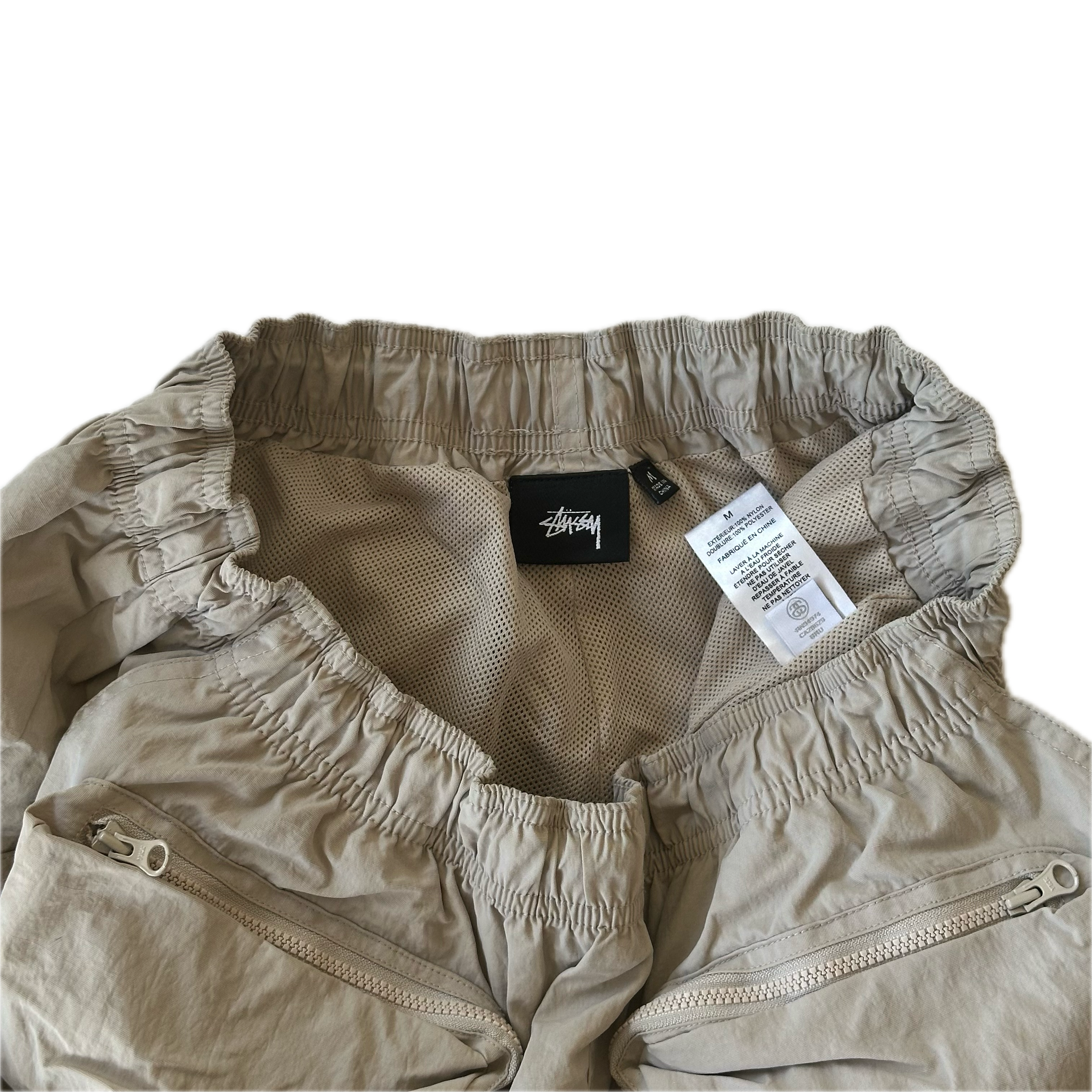 STUSSY Baggy Multi Pocket Tactical Fishing Shorts M