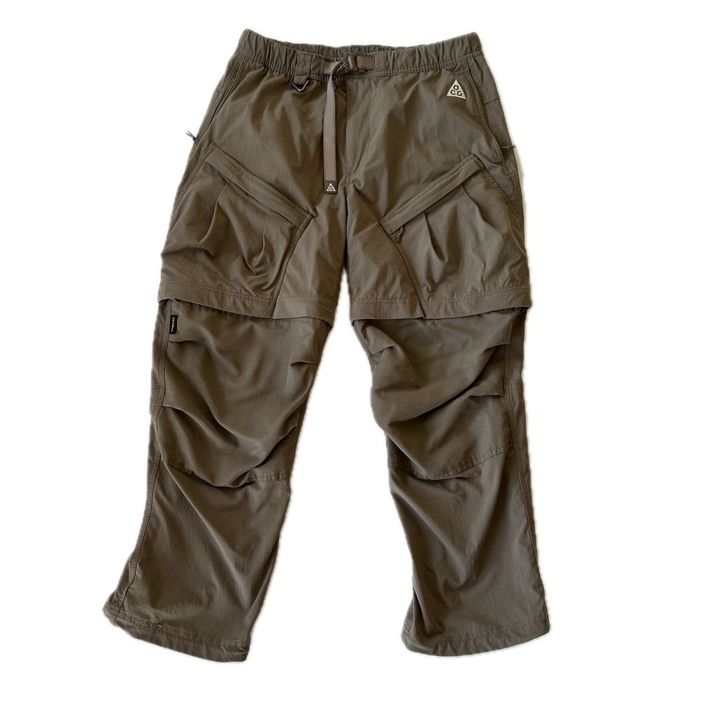 NIKE ACG Zip-off Trail Trousers Neutral Olive / Light Orewood Brown M