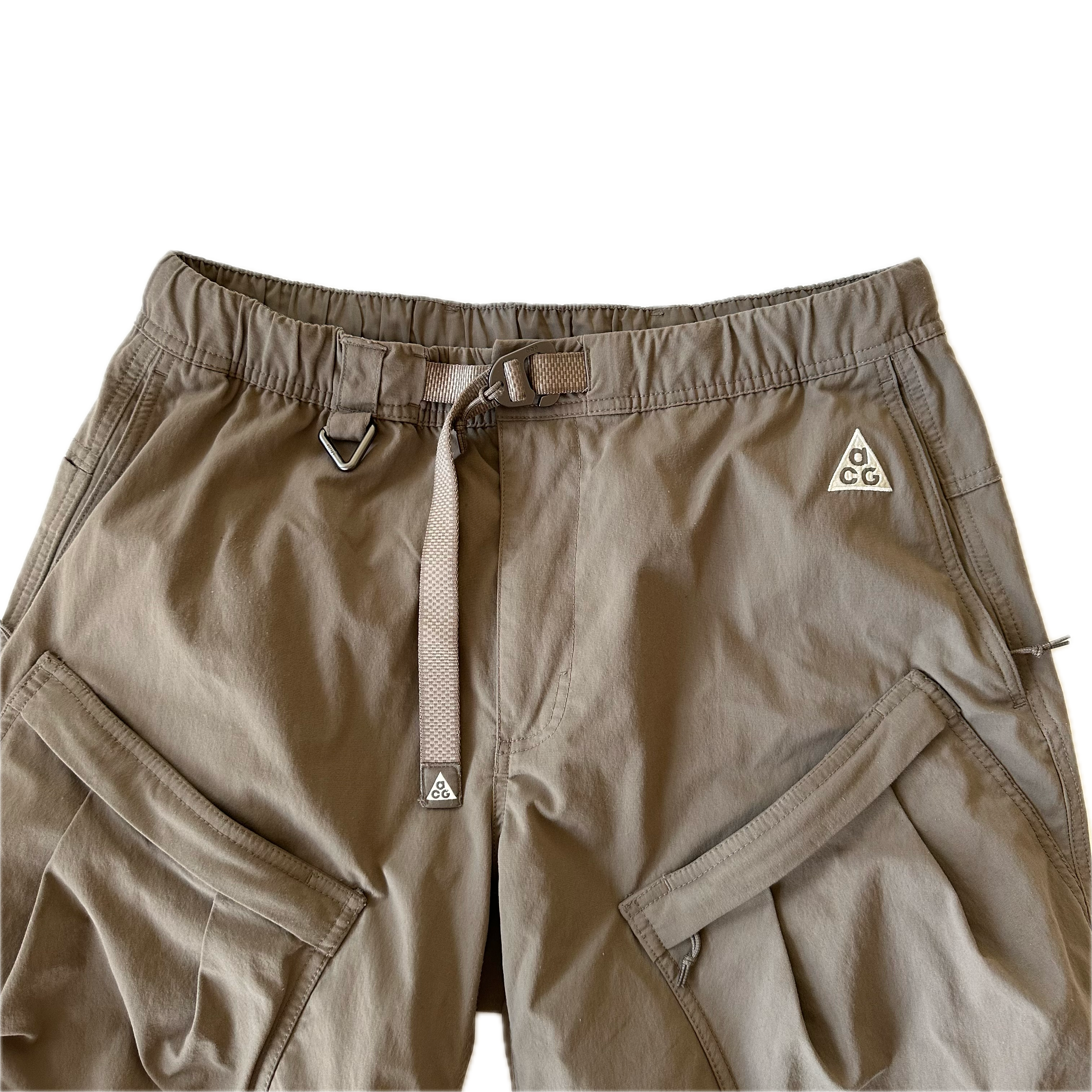 NIKE ACG Zip-off Trail Trousers Neutral Olive / Light Orewood Brown M