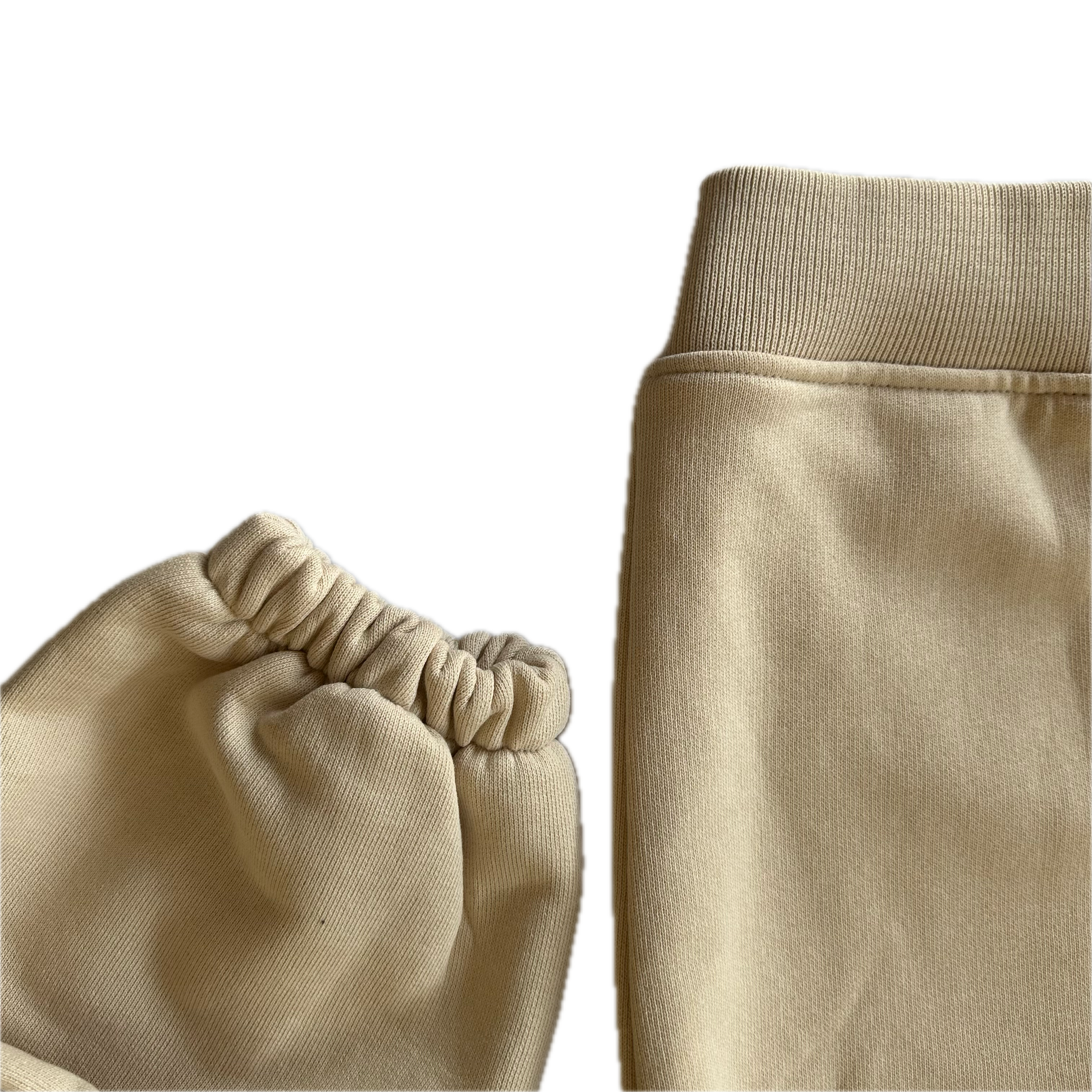 NO HUGS Beige Wings Polo Sweatshirt L