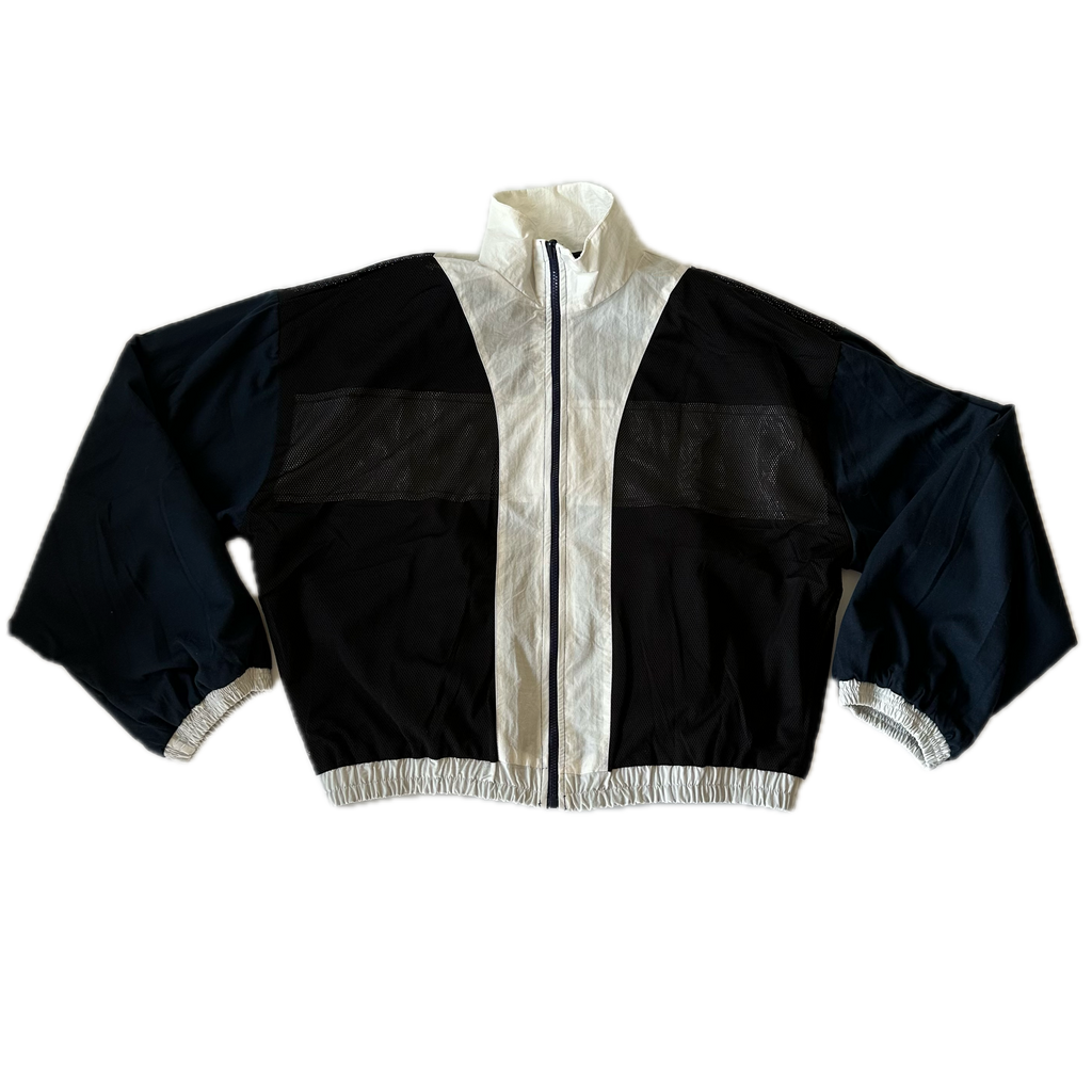 NO HUGS Reversible Windbreaker L