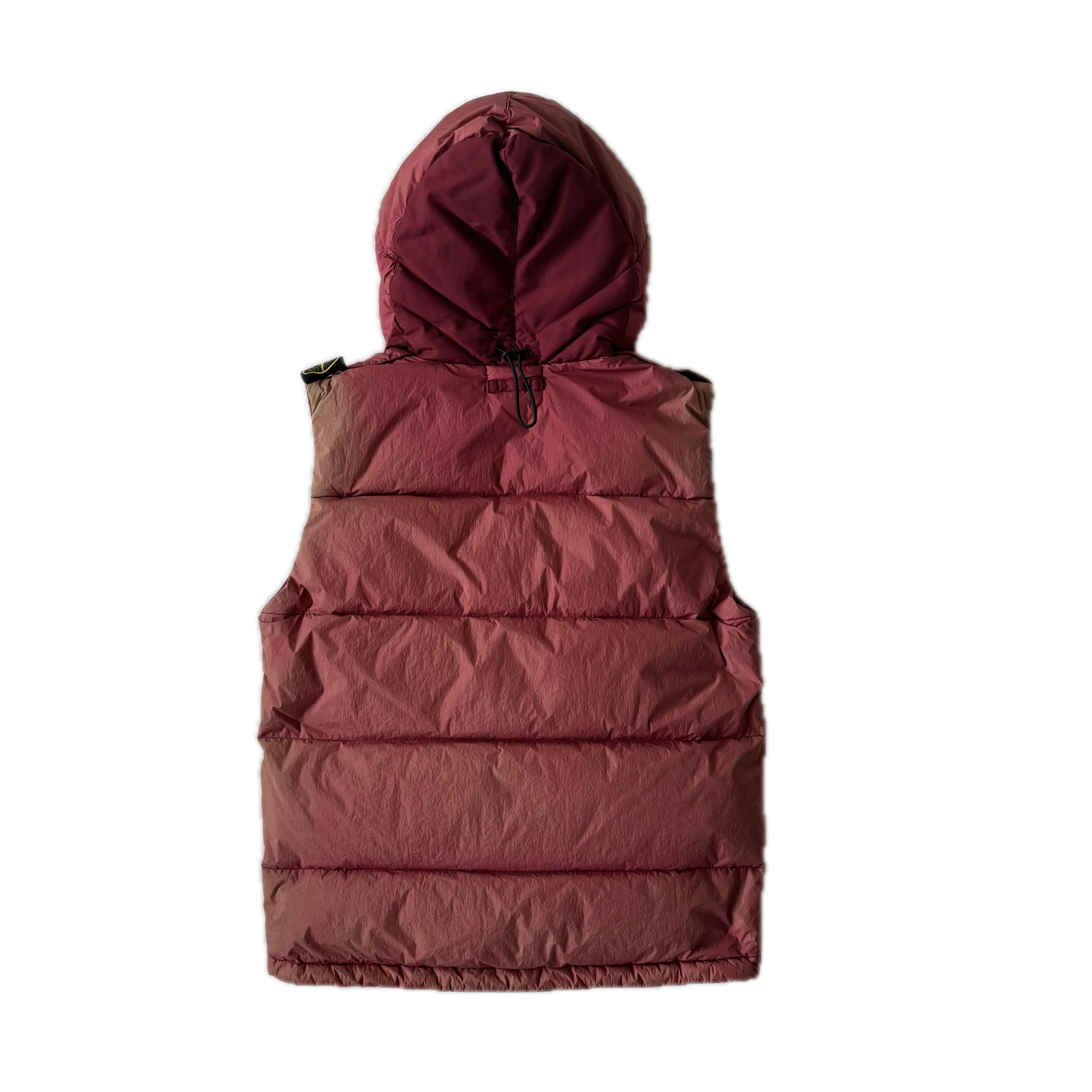 STONE ISLAND Garment Dyed Crinkle Reps NY Down Gilet