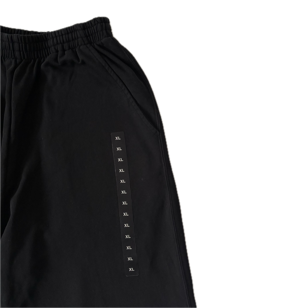 BALENCIAGA Size Sticker Baggy Sweatpants XS (UFO361 Closet)