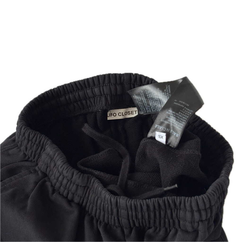 BALENCIAGA Size Sticker Baggy Sweatpants XS (UFO361 Closet)