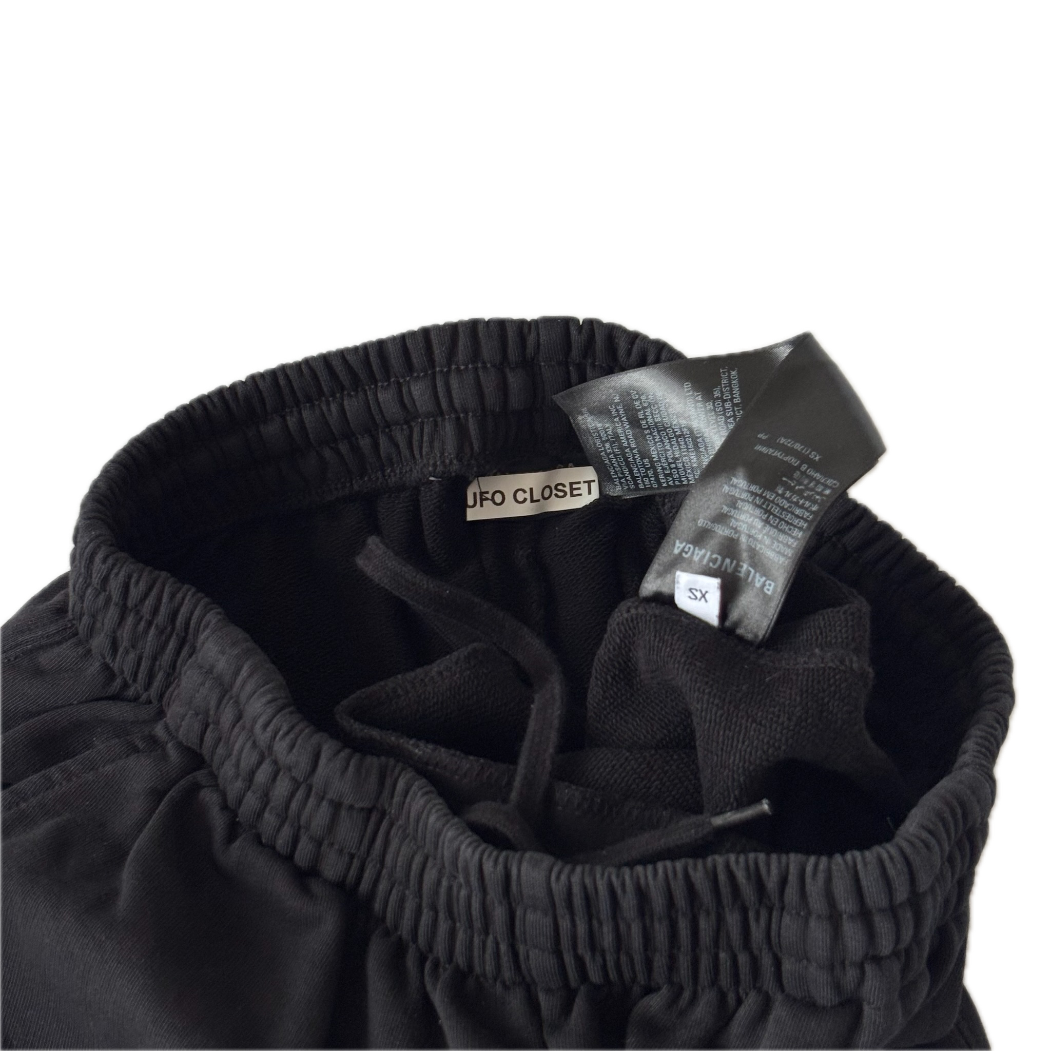 BALENCIAGA Size Sticker Baggy Sweatpants XS (UFO361 Closet)