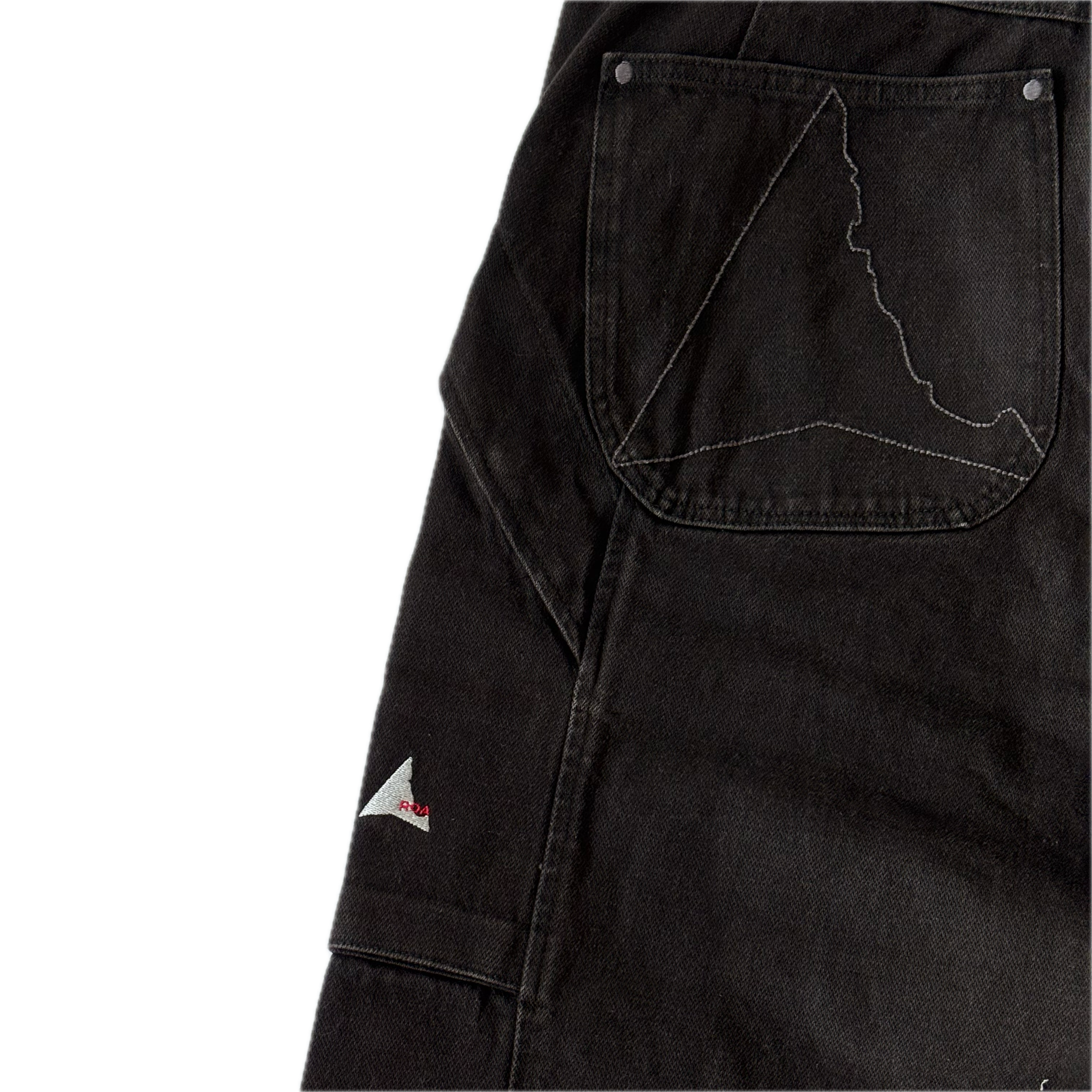 ROA x Wrangler Orte Denim Cargo