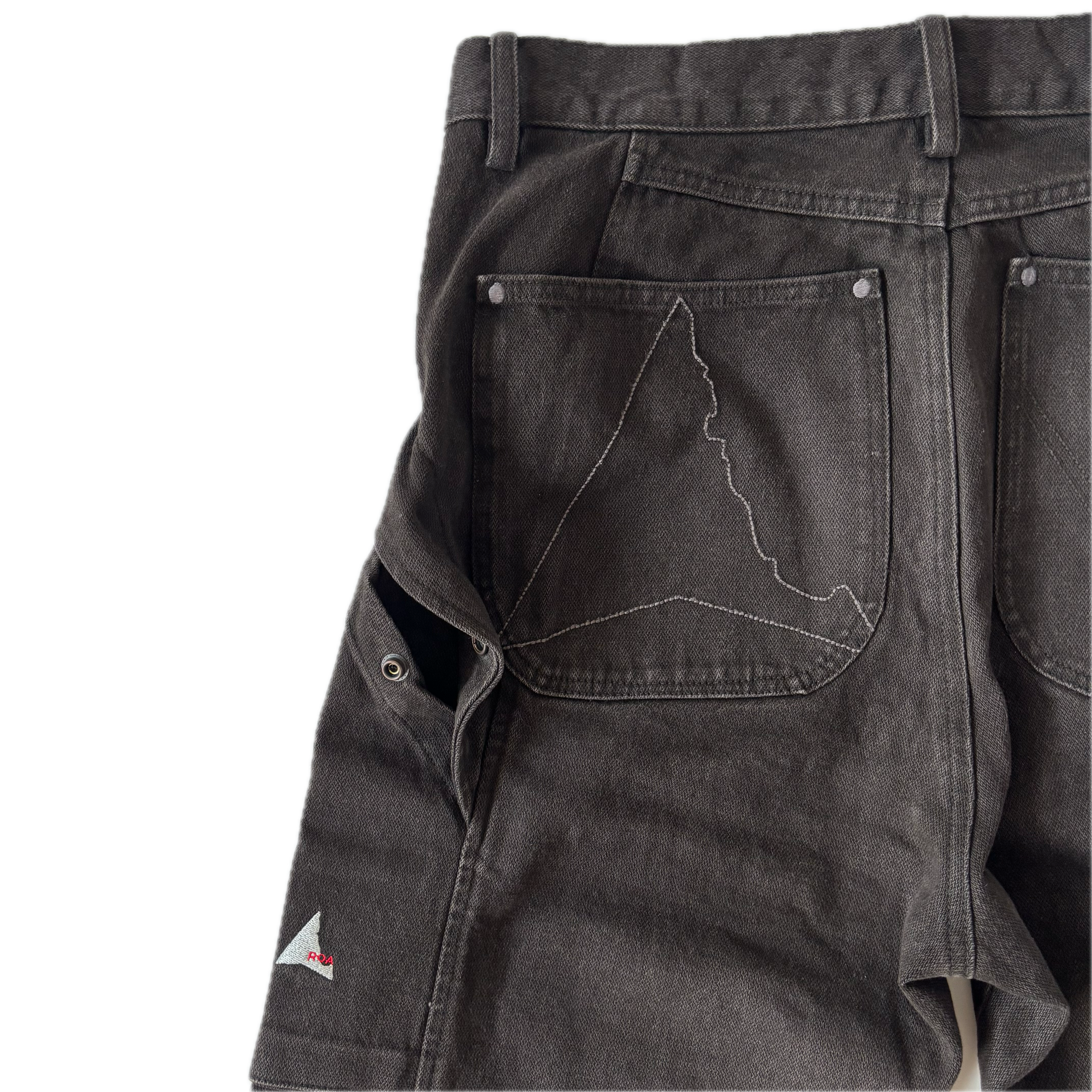 ROA x Wrangler Orte Denim Cargo