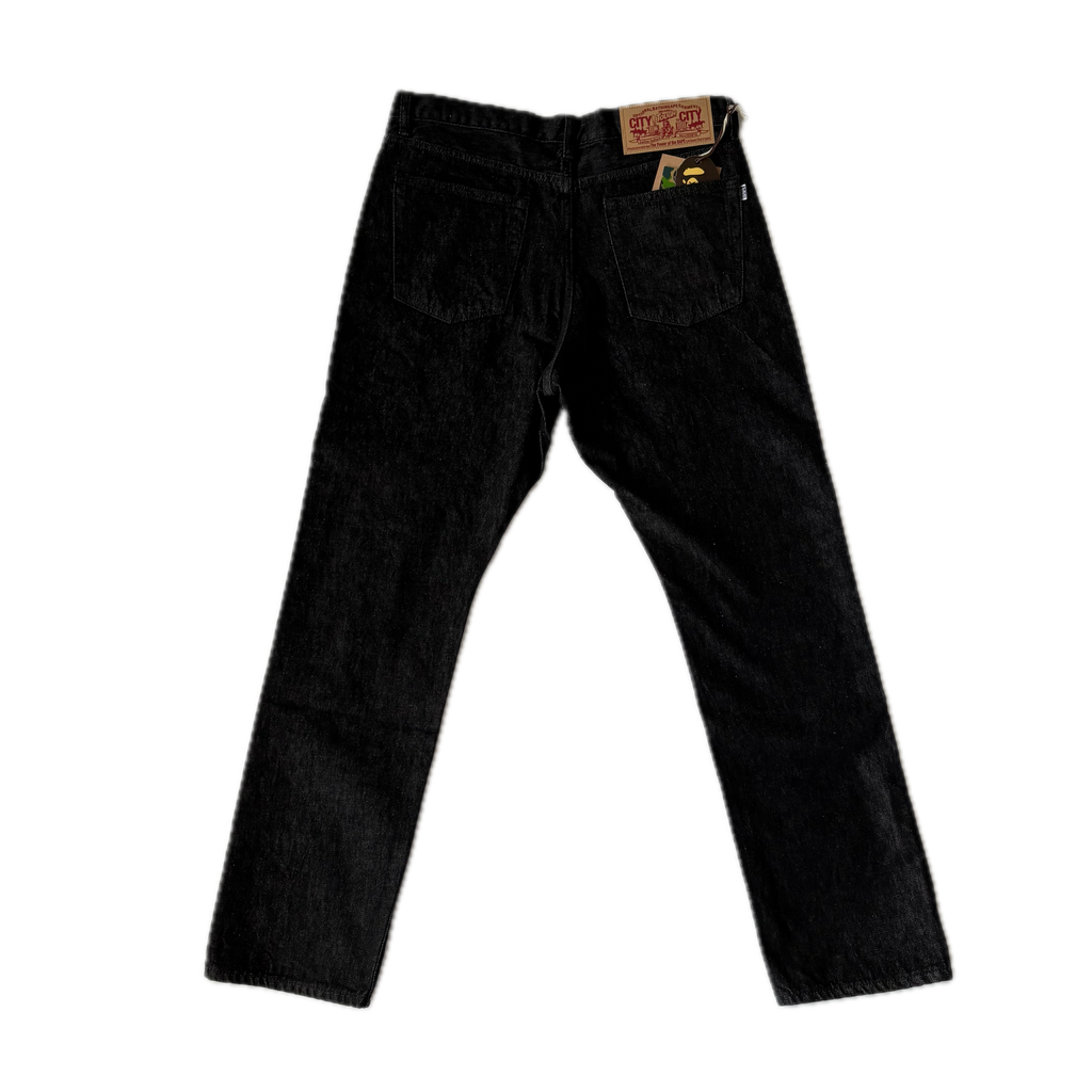 A BATHING APE Regular Fit 13oz Shark Denim Pants L