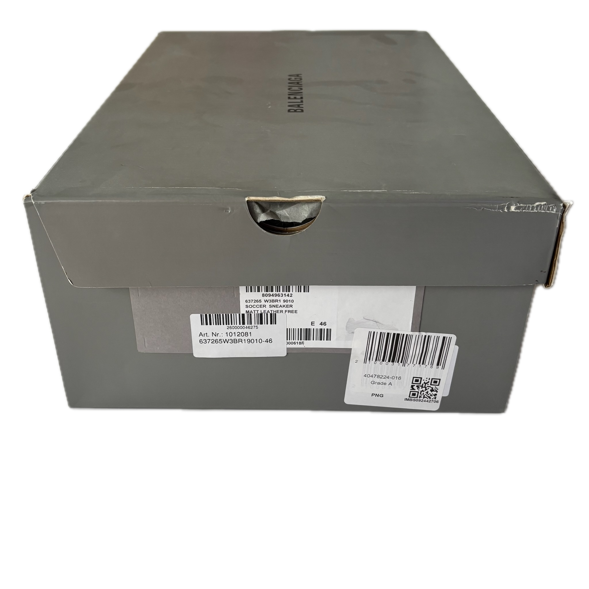 BALENCIAGA Soccer Sneaker White 46