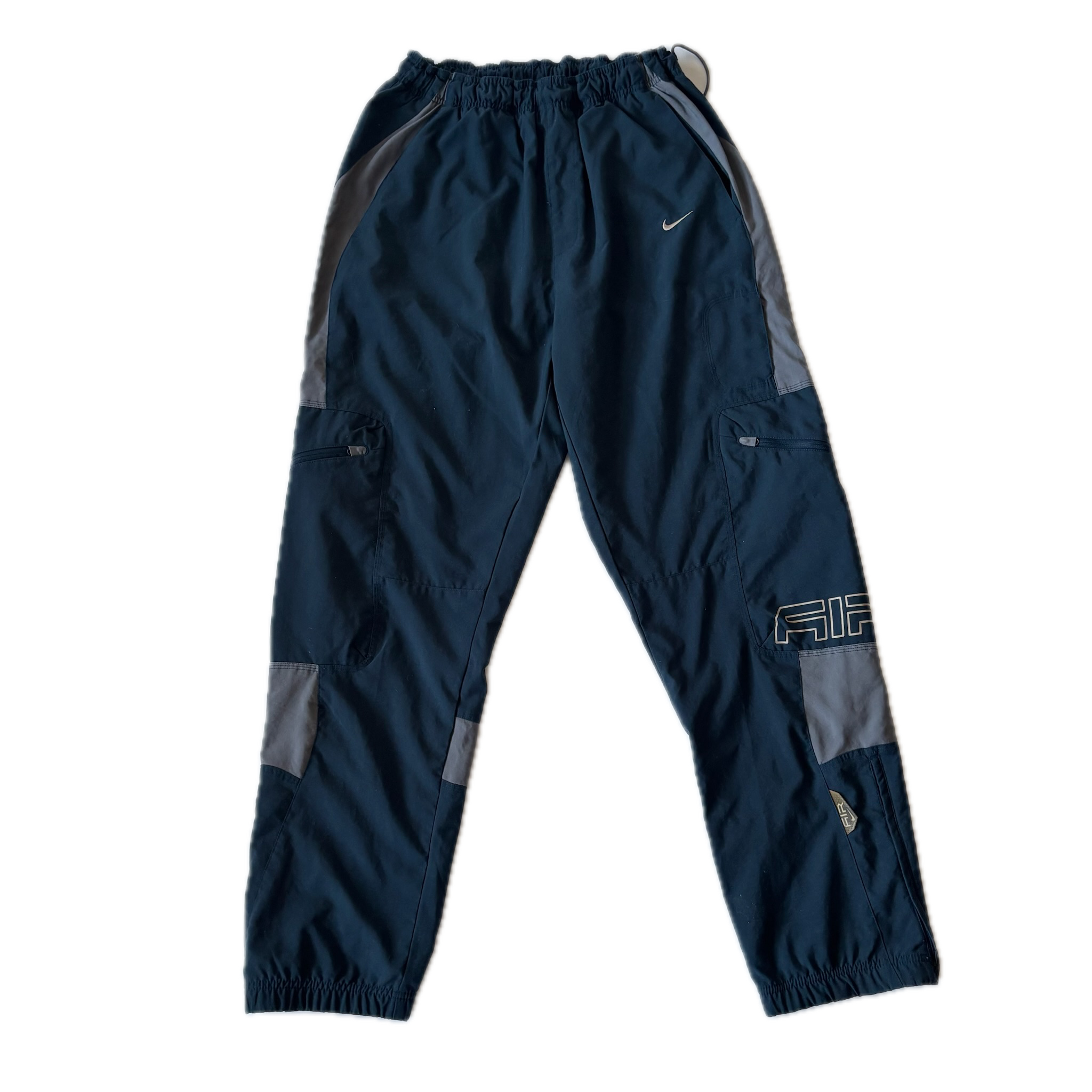 NIKE Vintage Track Pants Blue L