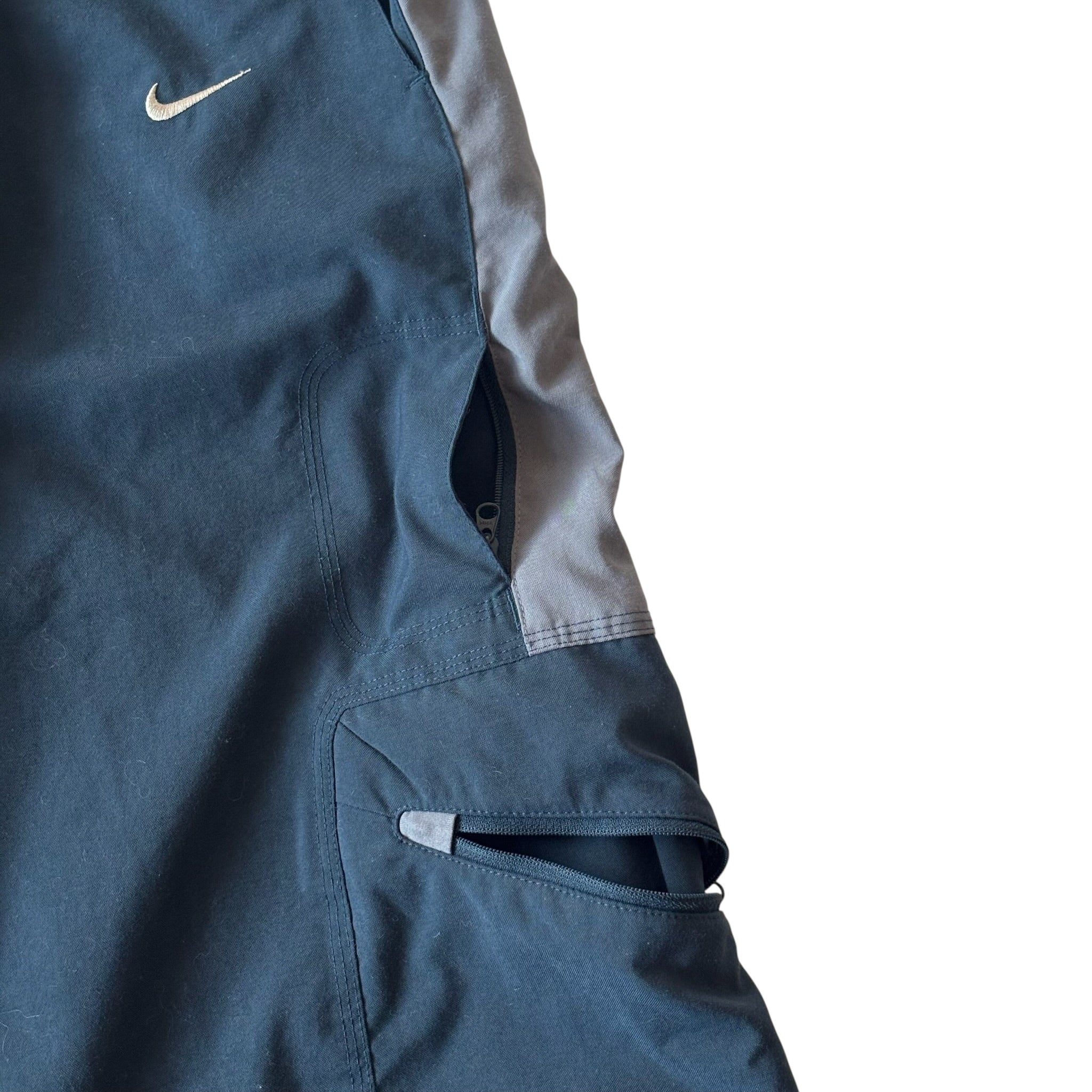 NIKE Air Track Pants Blue L