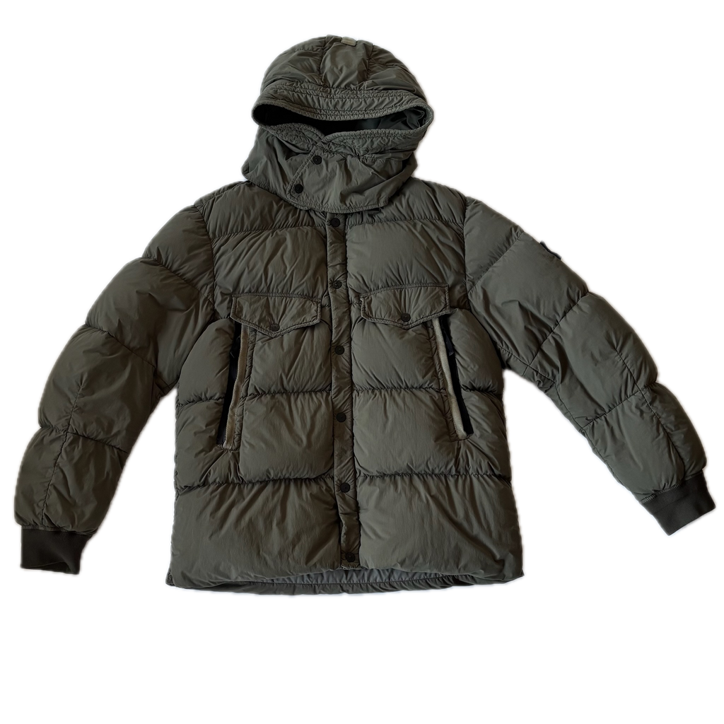 STONE ISLAND AW2016 Organic Tela Feel NY Down Jacket Khaki XL