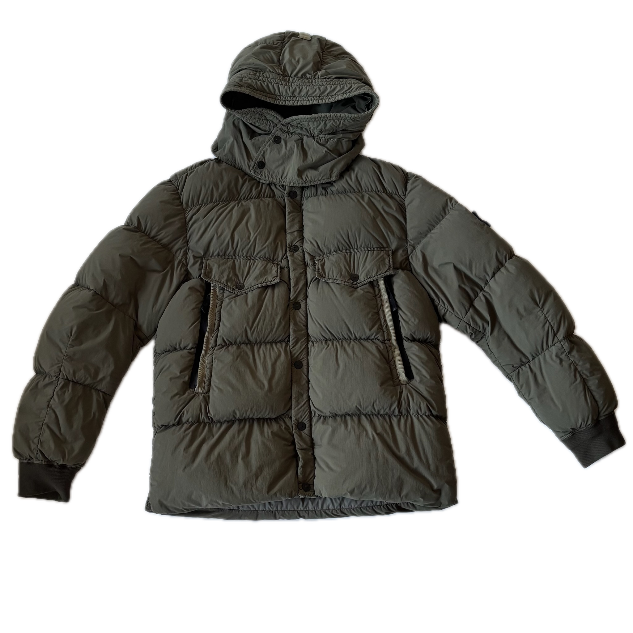 STONE ISLAND AW2016 Organic Tela Feel NY Down Jacket Khaki XL