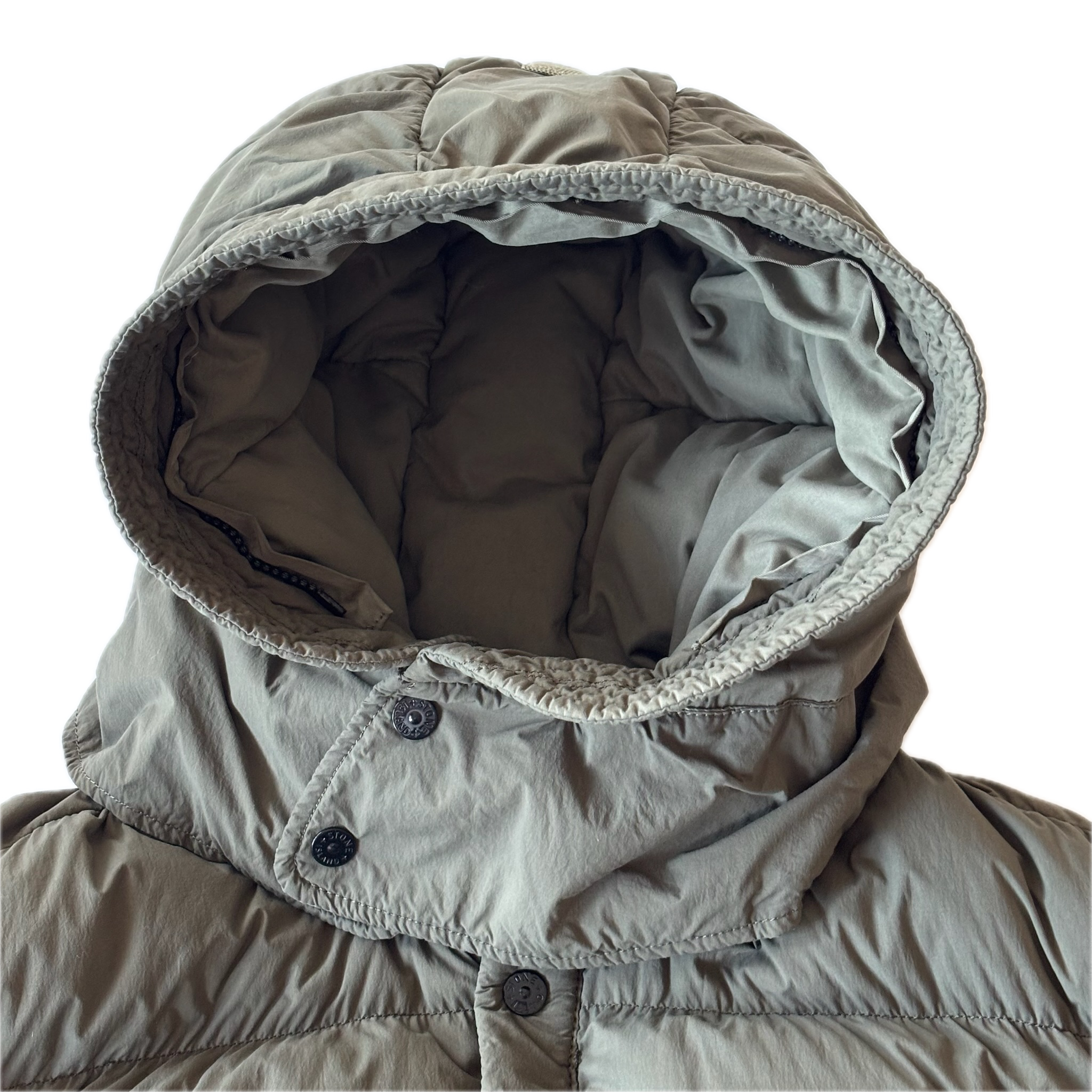 STONE ISLAND AW2016 Organic Tela Feel NY Down Jacket Khaki XL