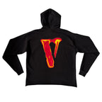 VLONE "Devil Spit" Hoodie Black L 2 - 11000 Archive