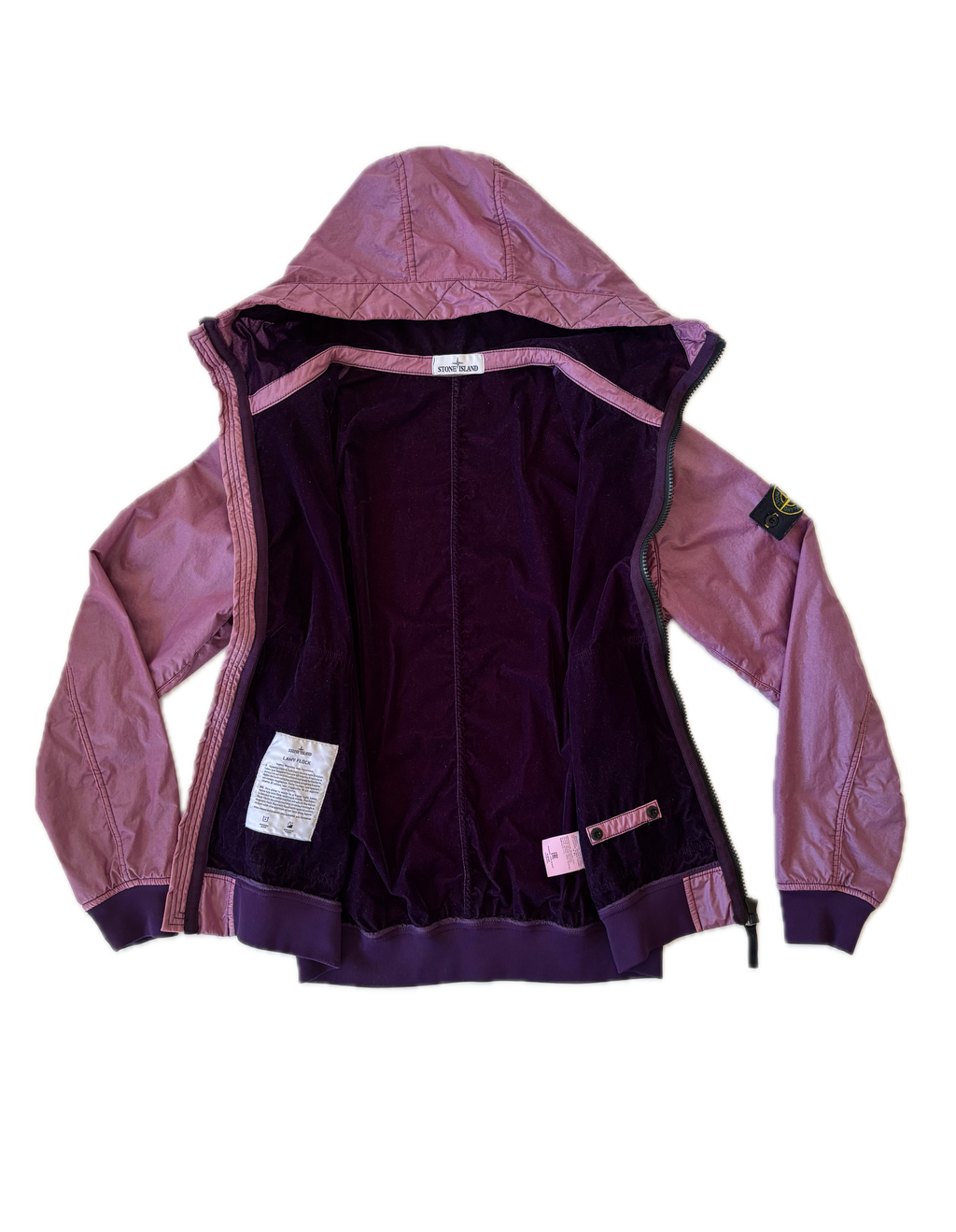 STONE ISLAND AW2018 Lamy Flock Hooded Jacket