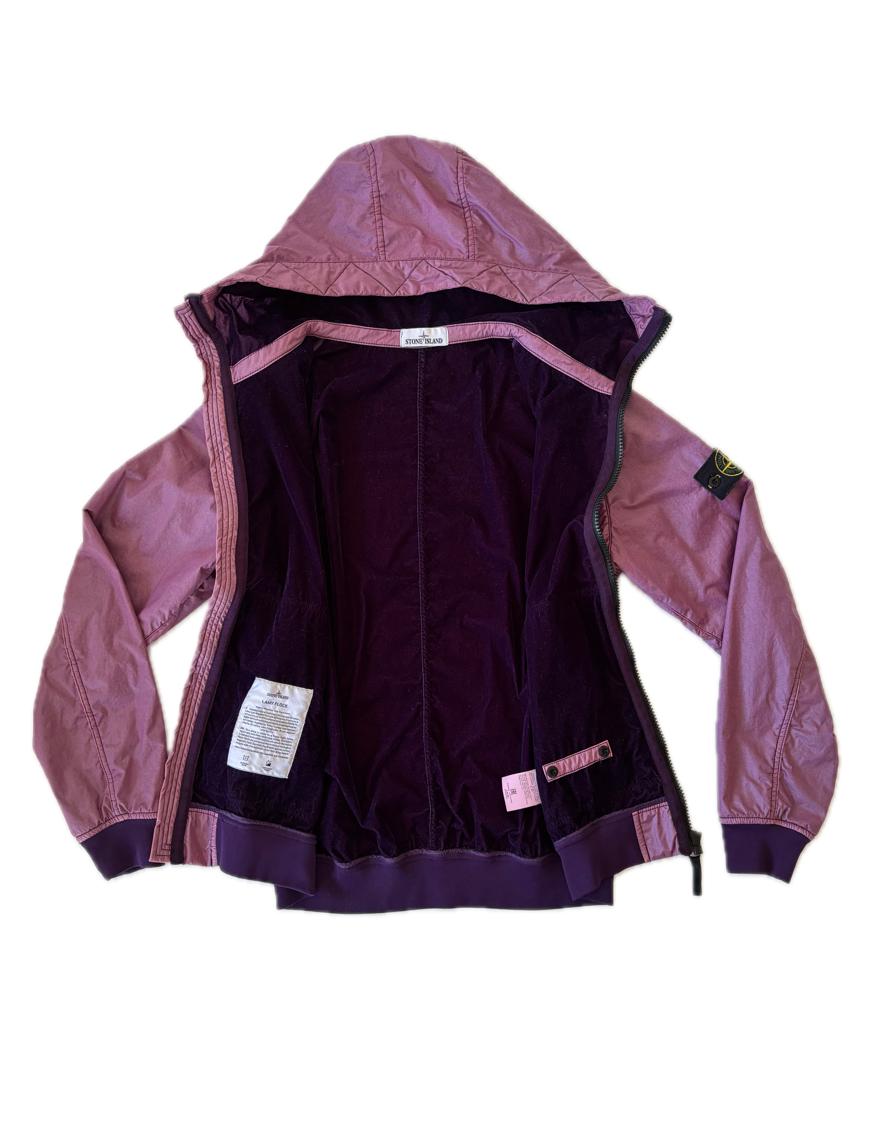 STONE ISLAND AW2018 Lamy Flock Hooded Jacket