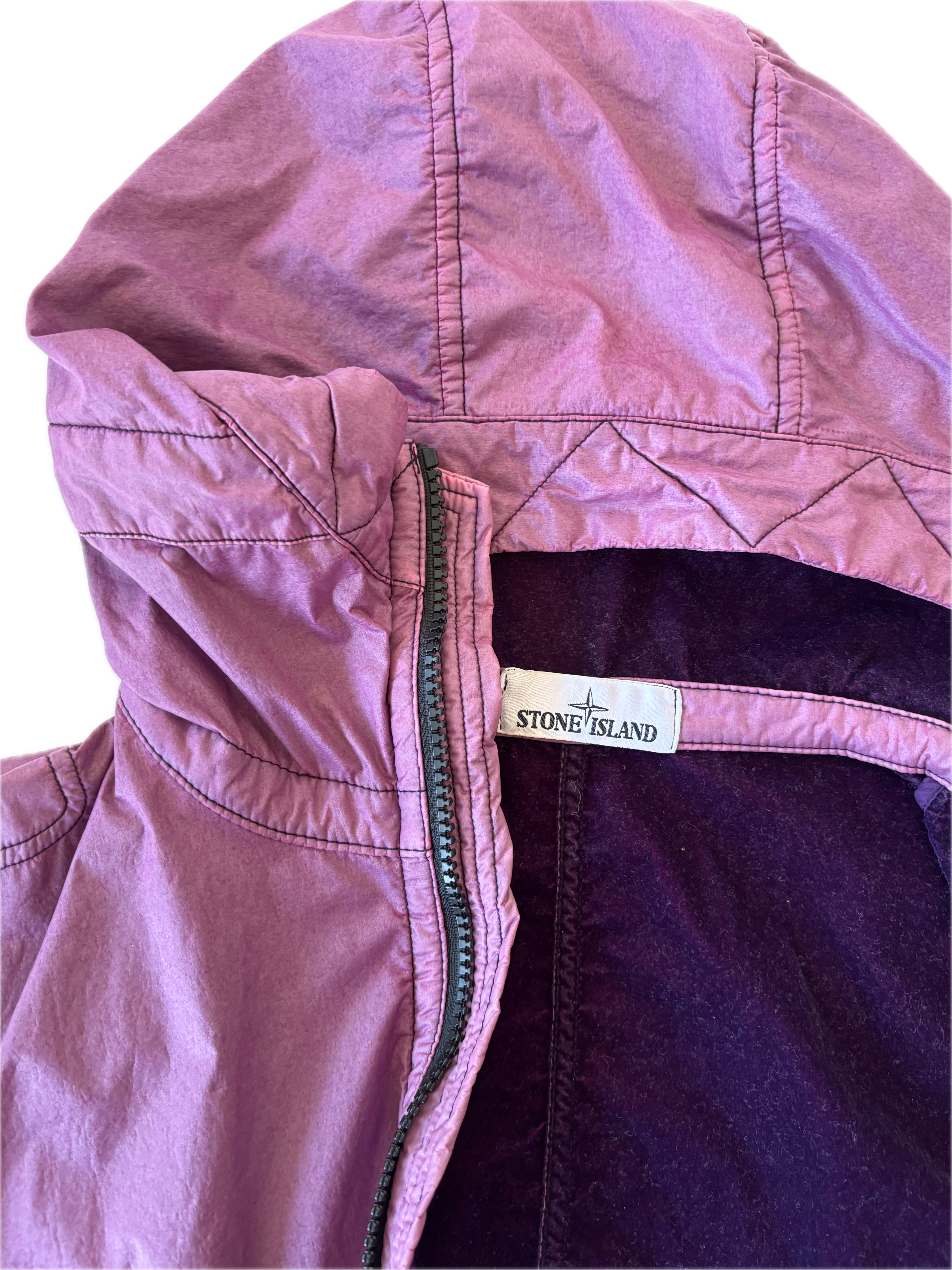 STONE ISLAND AW2018 Lamy Flock Hooded Jacket