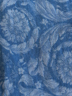 VERSACE Barocco Jacquard Denim Shorts L