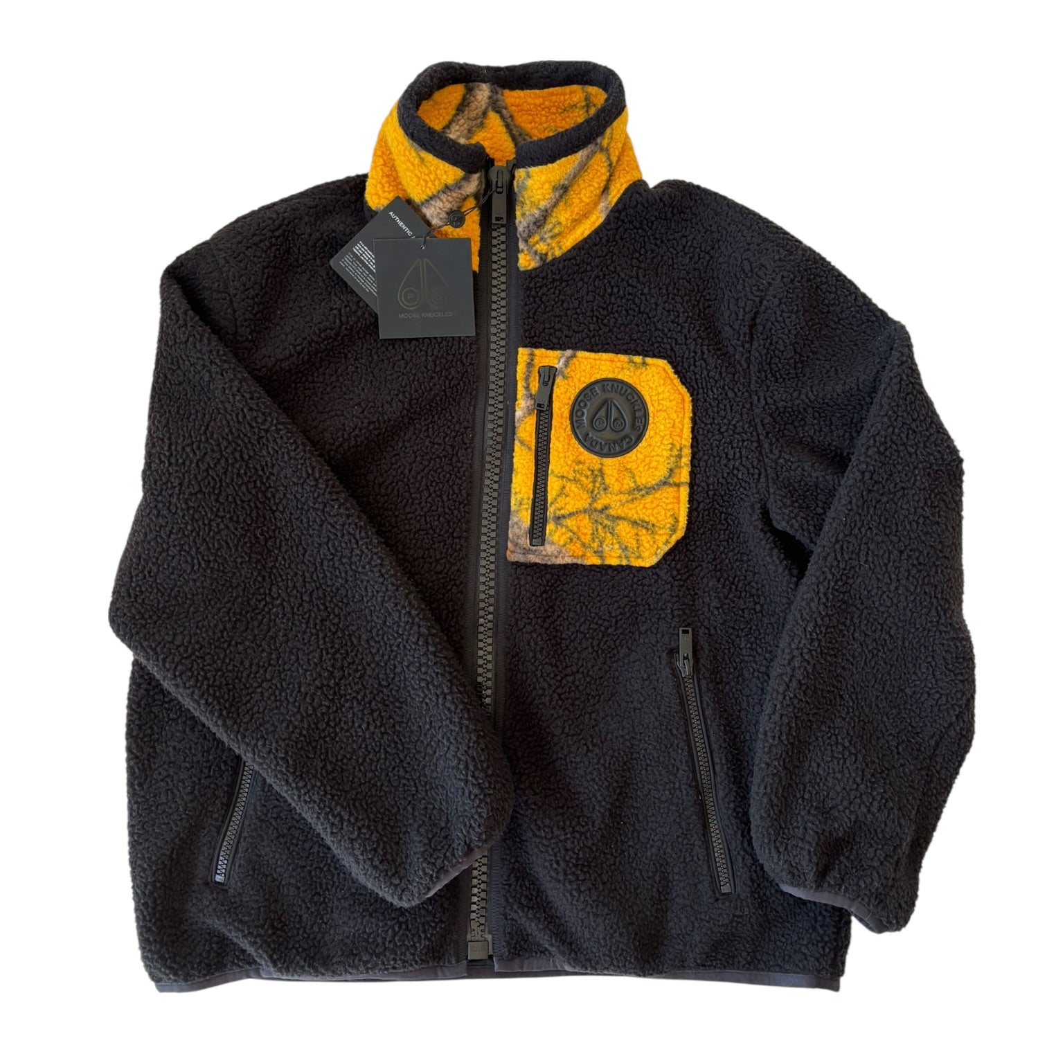 Moose Knuckles x Post Malone Sherpa Zip Up | 11000 Archive