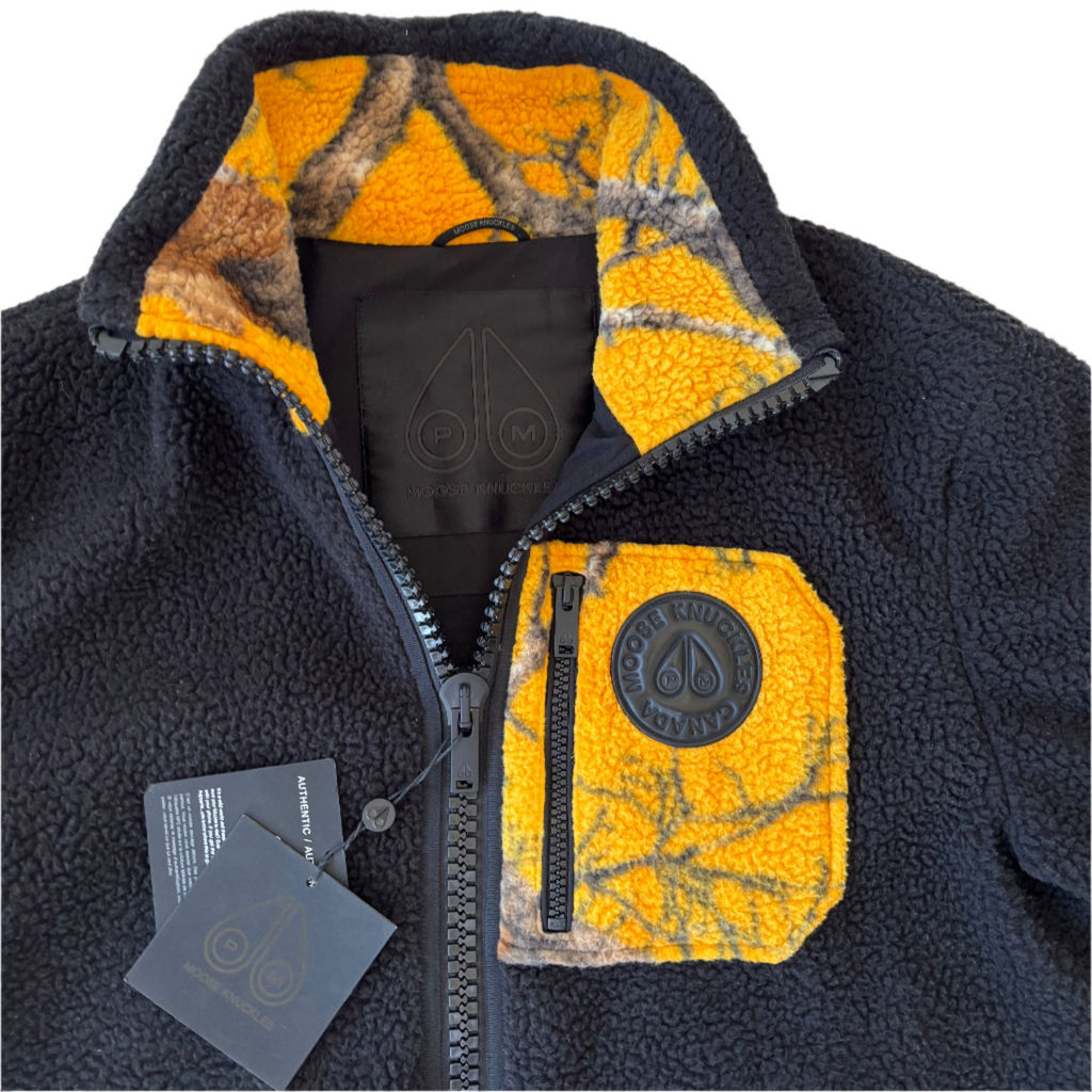 MOOSE KNUCKLES x Post Malone Sherpa Zip Up