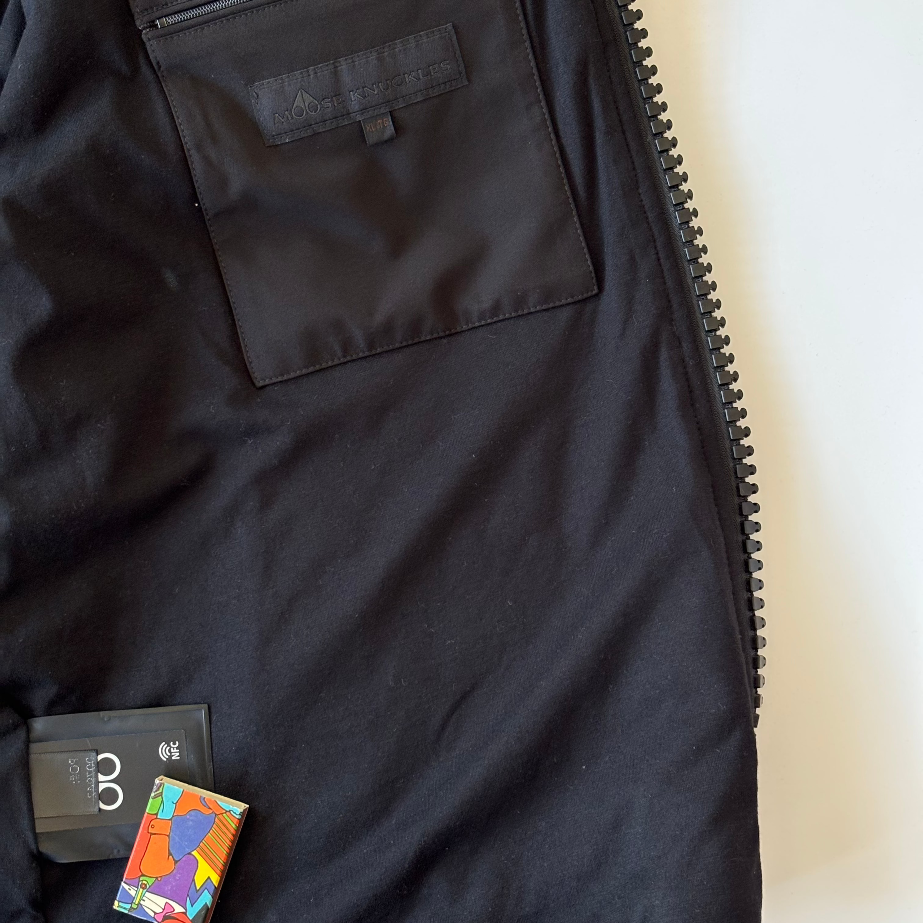 MOOSE KNUCKLES x Post Malone Sherpa Zip Up