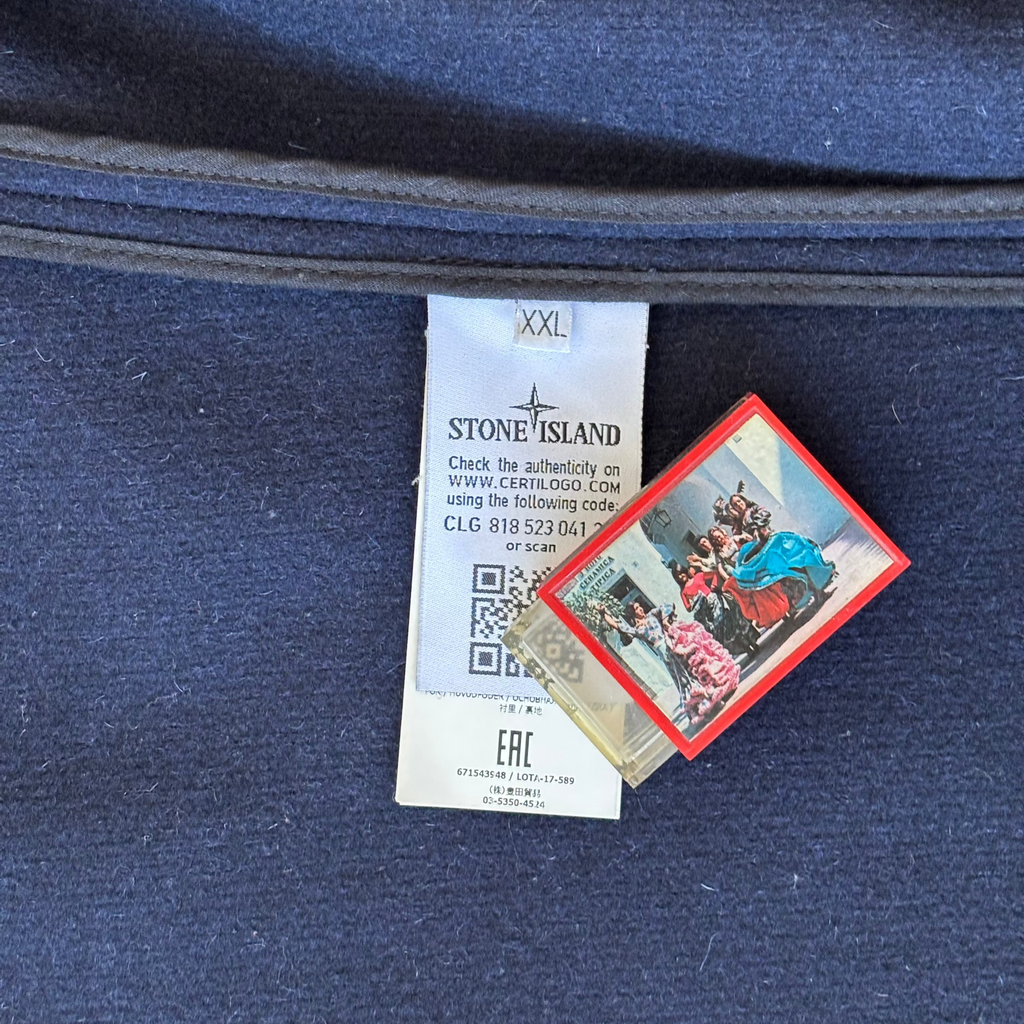 STONE ISLAND AW2017 Panno Speciale Wool Bomber Jacket XXL