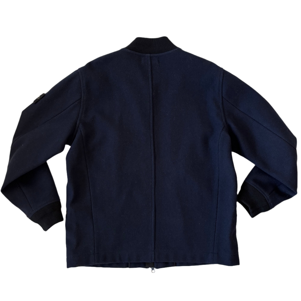 STONE ISLAND AW2017 Panno Speciale Wool Bomber Jacket XXL