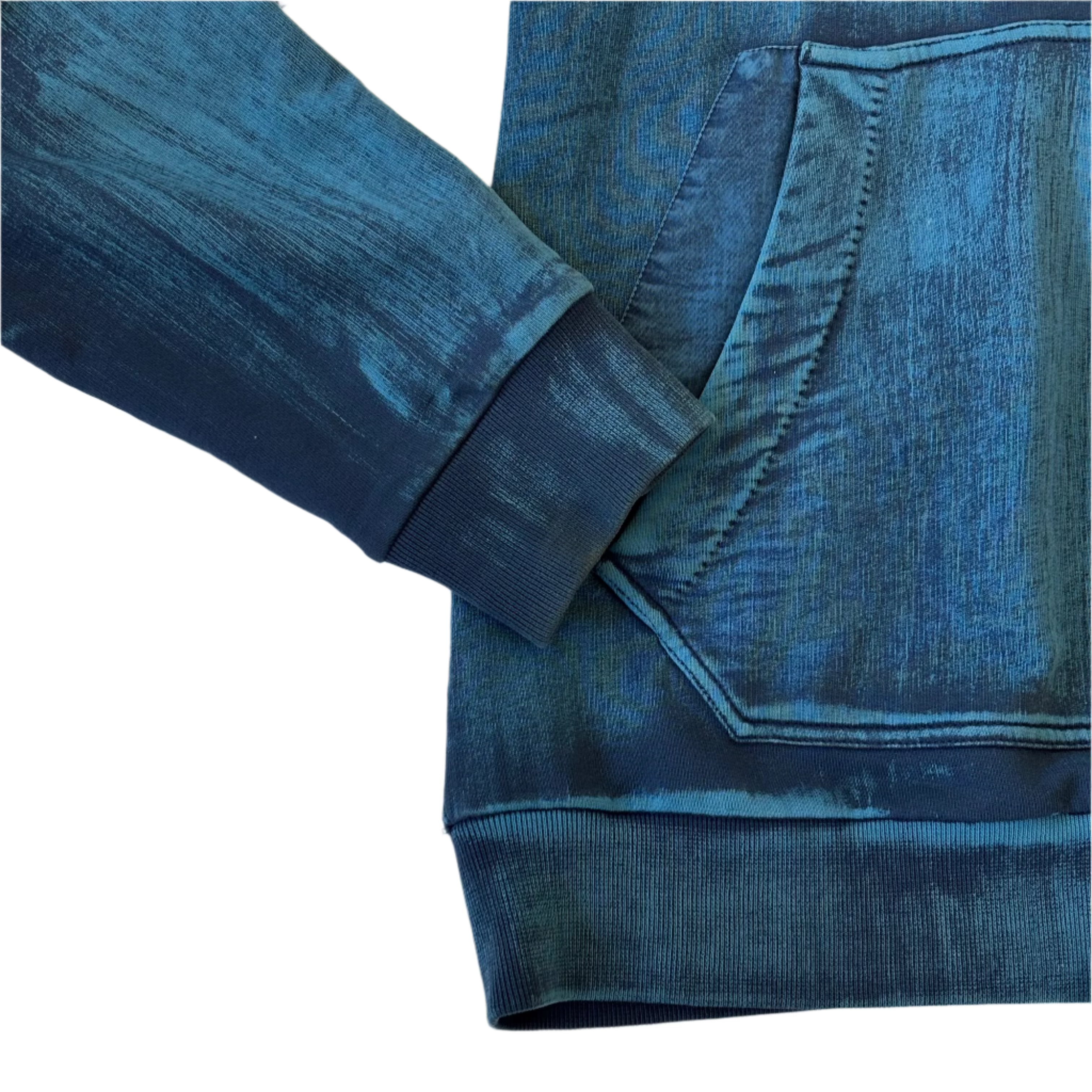 STONE ISLAND SS2018 Hand Brushed Hoodie L