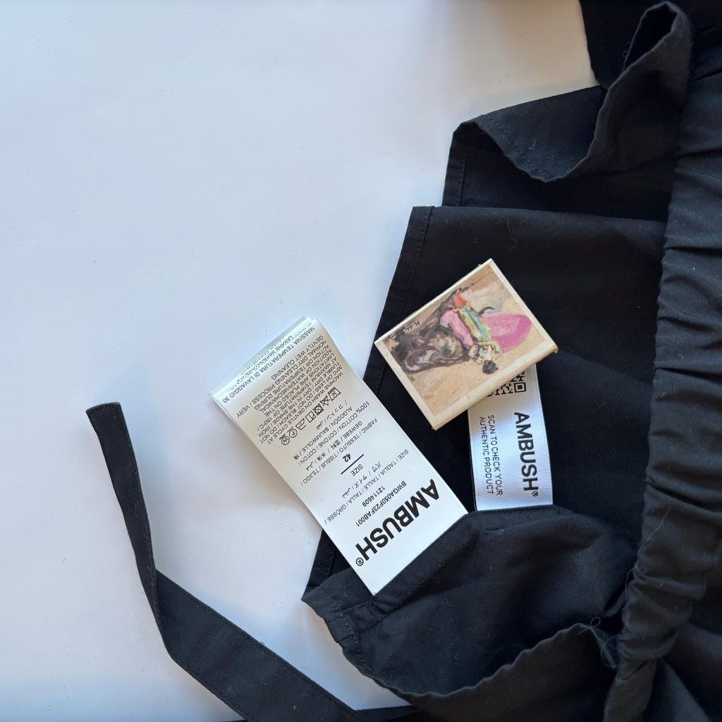 AMBUSH Off-Shoulder Cropped Shirt M