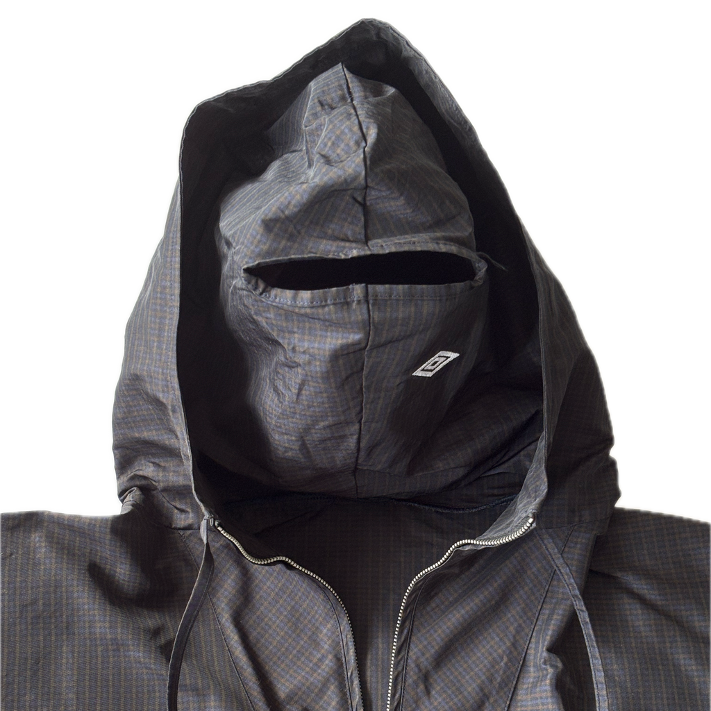 UMBRO Checkered Mask Jacket Black L