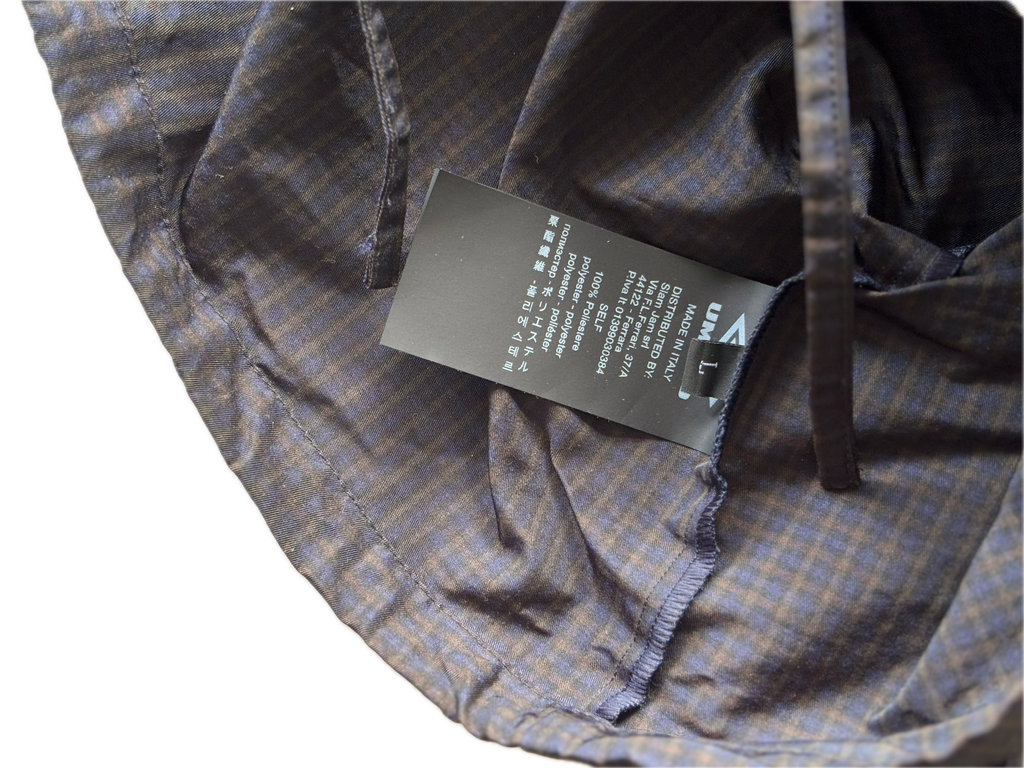 UMBRO Checkered Mask Jacket Black L